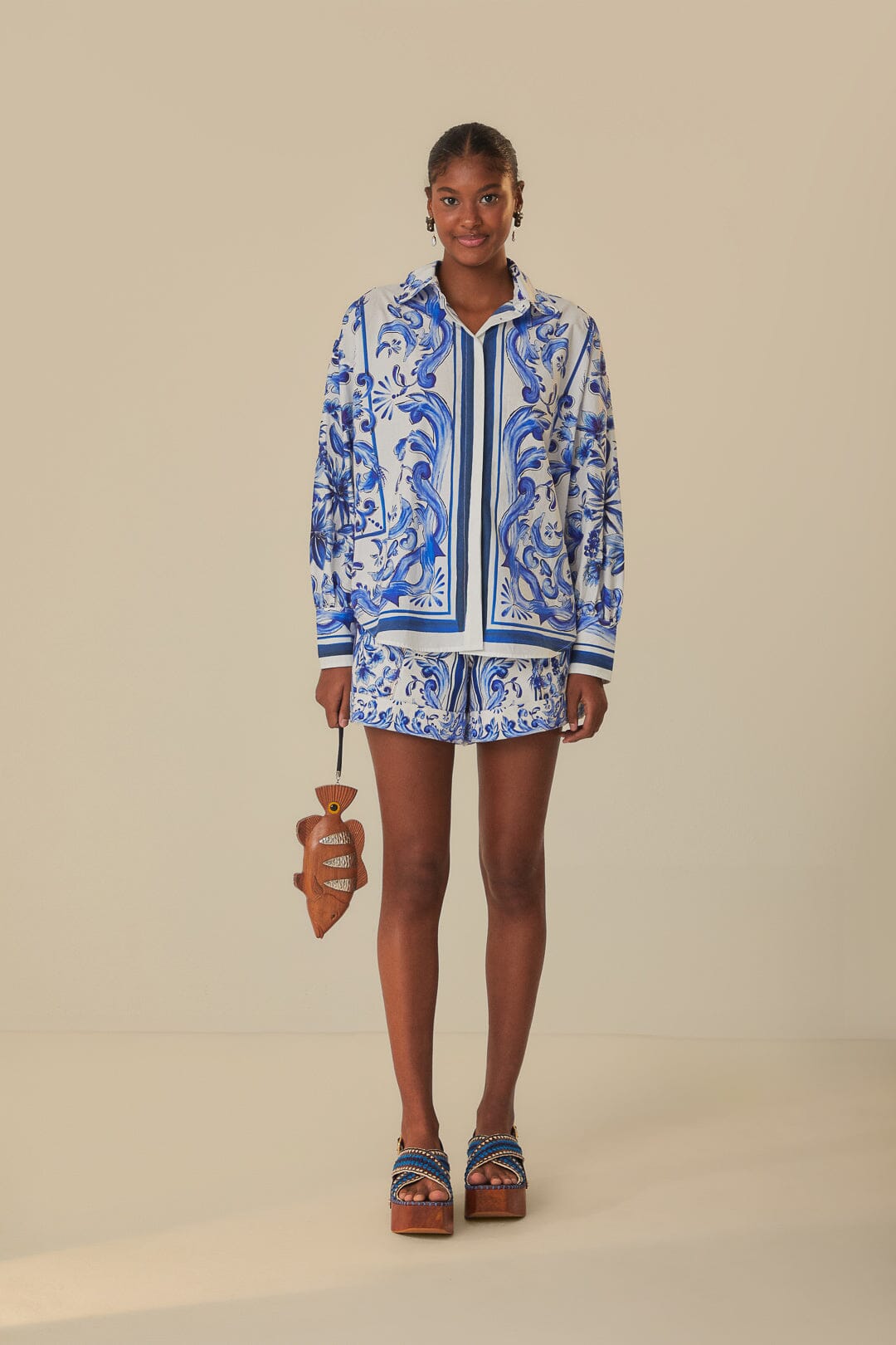 Off-White Garden Tiles Shirt