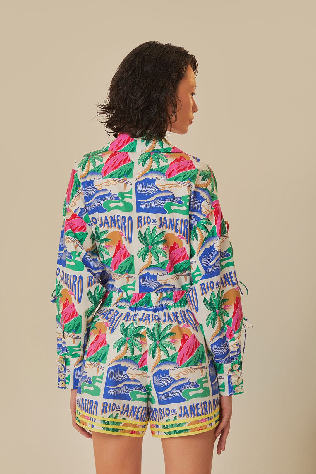 Off-White Carioca Posters Shorts