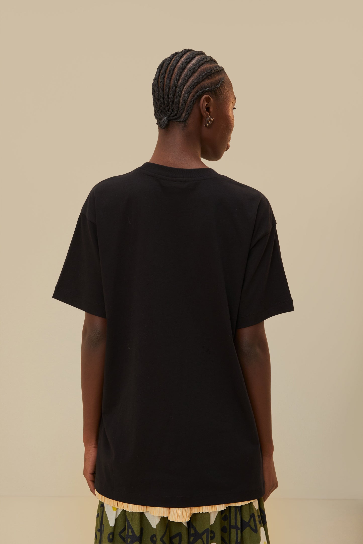 Black Amazonia Organic Cotton Relaxed T-Shirt