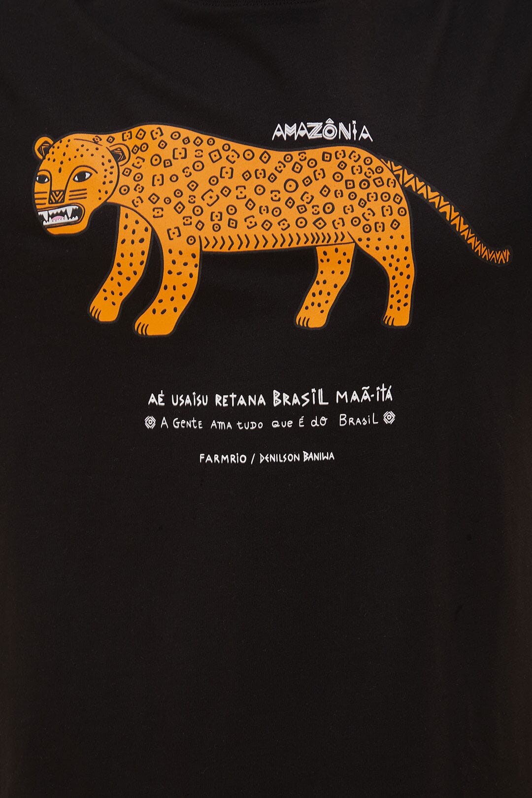Black Amazonia Organic Cotton Relaxed T-Shirt