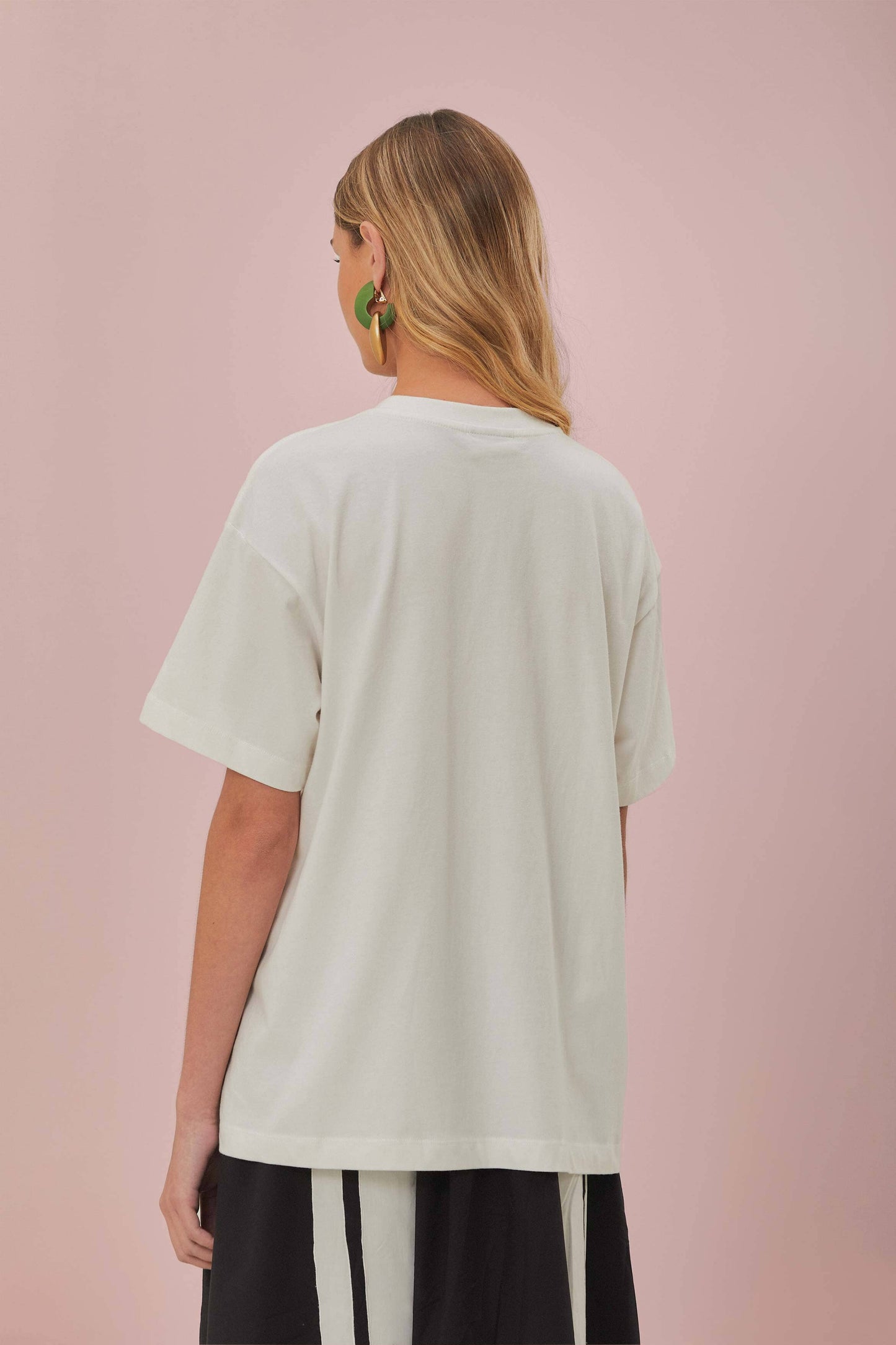 COPACABANA OFF-WHITE RELAXED T-SHIRT