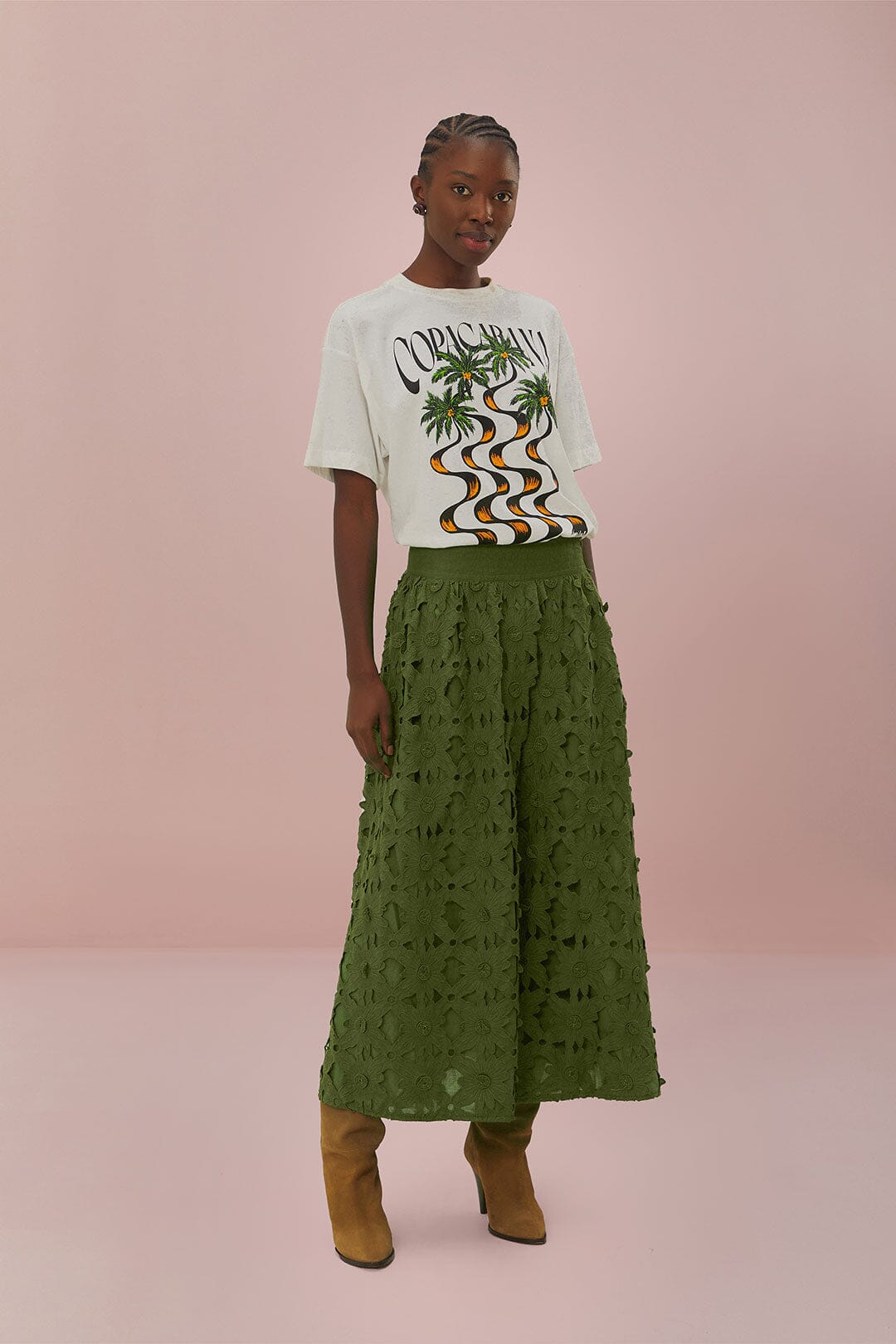 RICHILIEU MIDI SKIRT