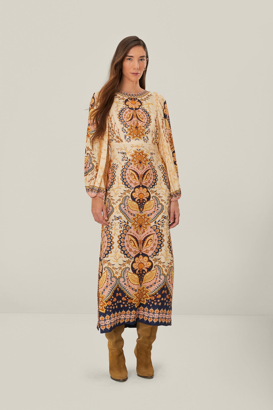 Boho Midi Dress
