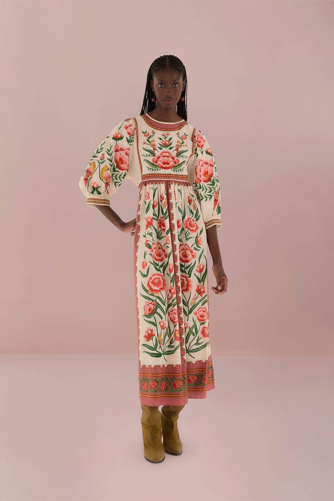 Off-White Ainika Delicate Maxi Dress – FARM Rio