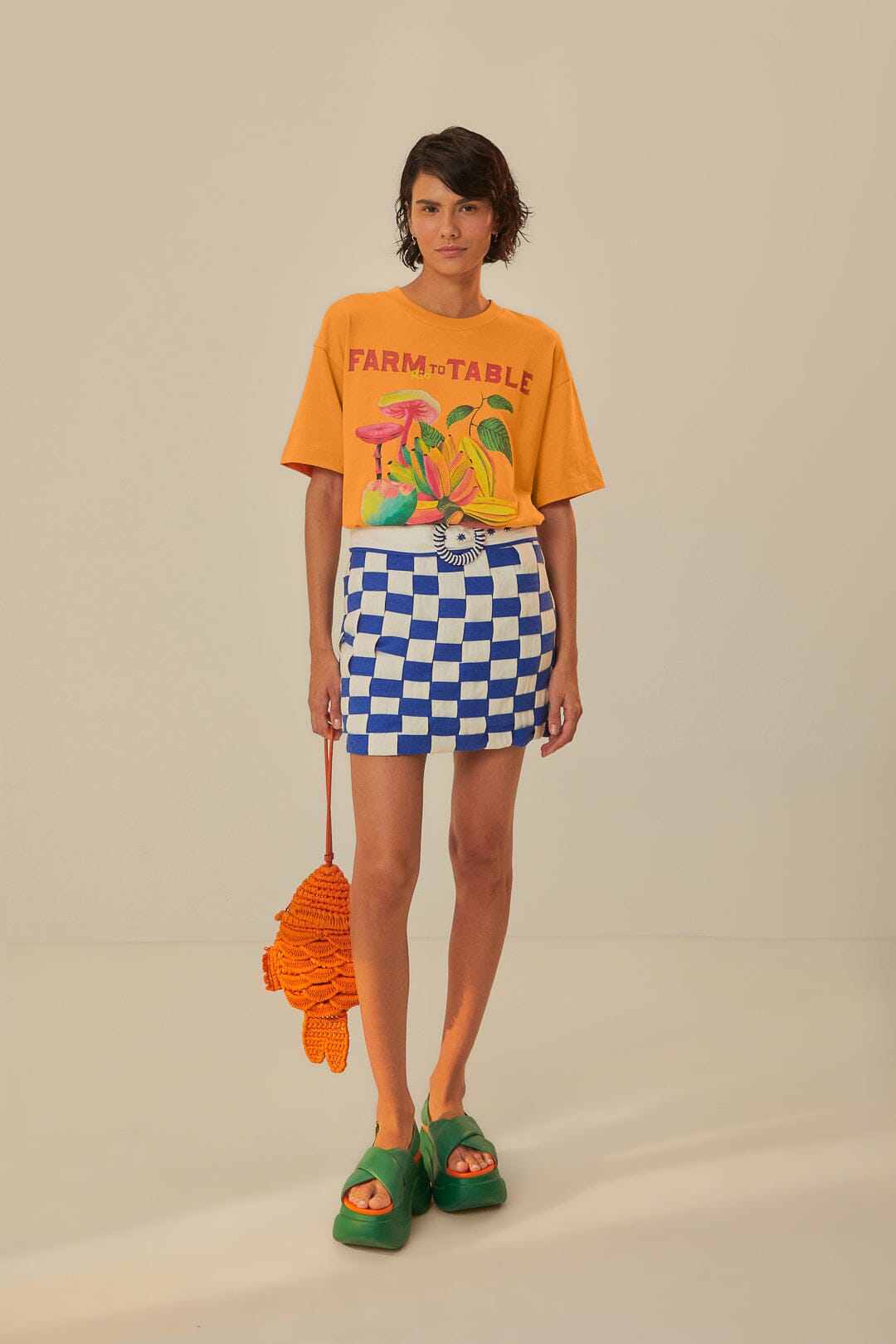 Orange Farm Rio To Table Organic Cotton T-Shirt