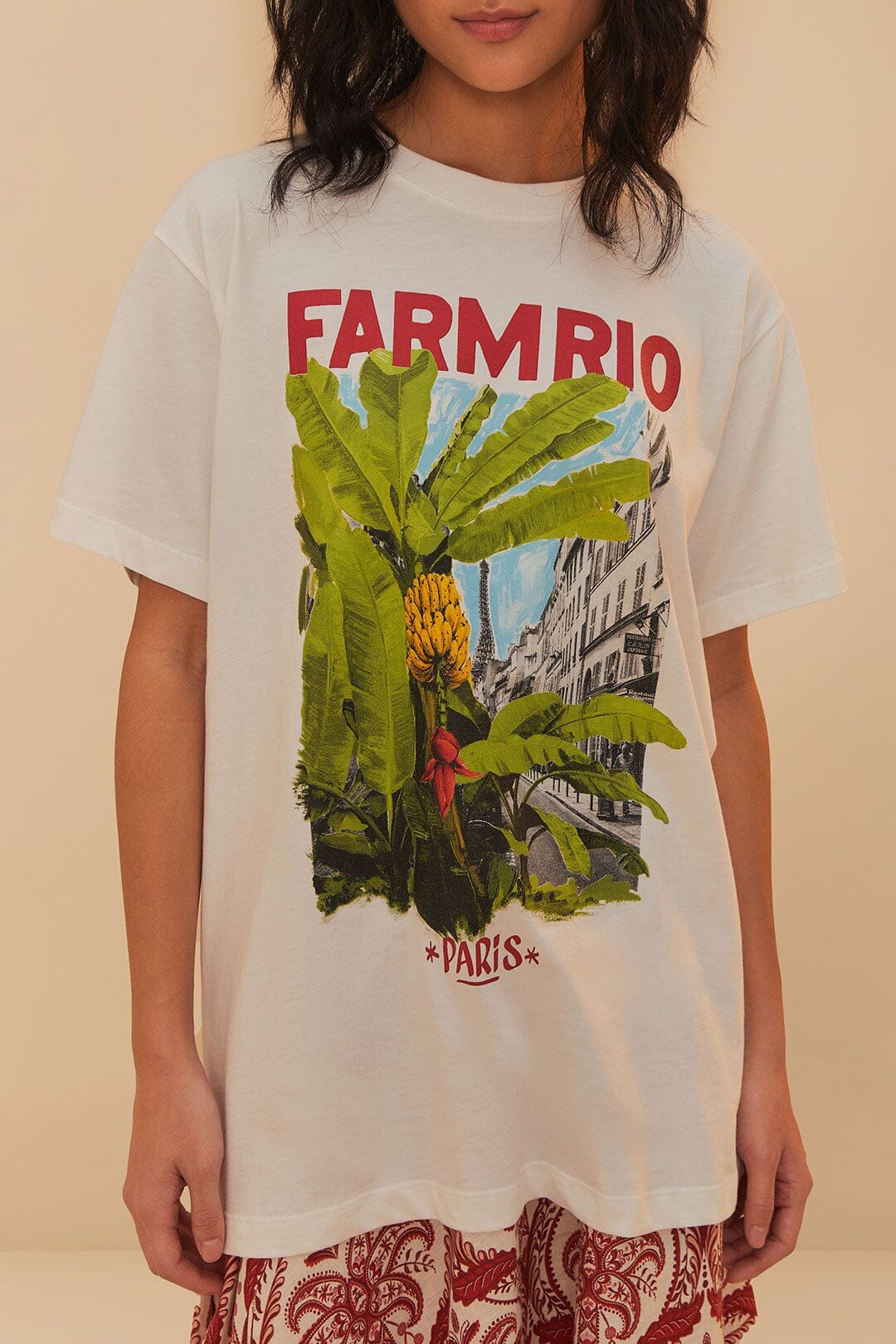 Off-White From Brasil To The World Relaxed T-Shirt