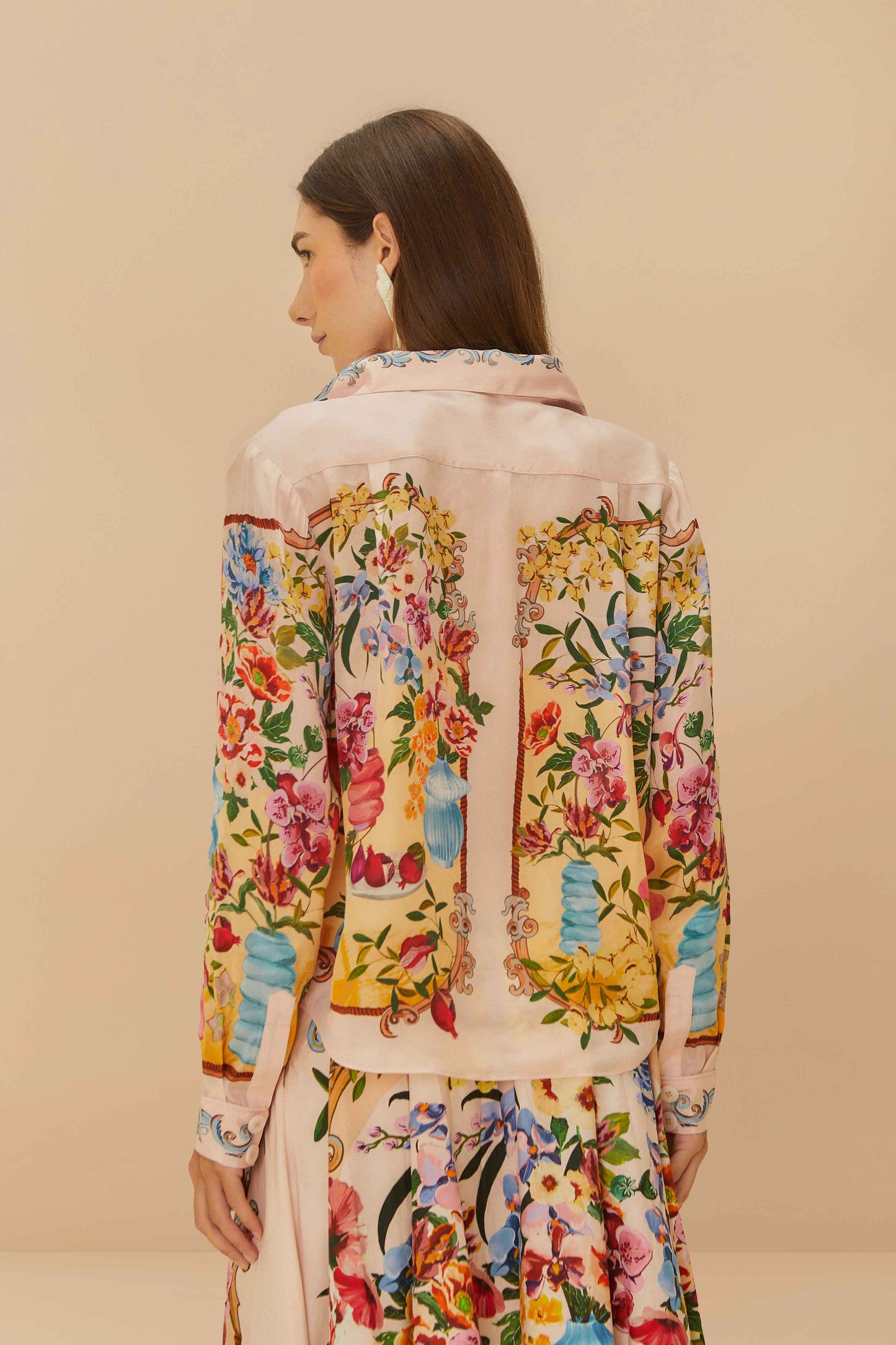 Pink Garden Terrace Shirt