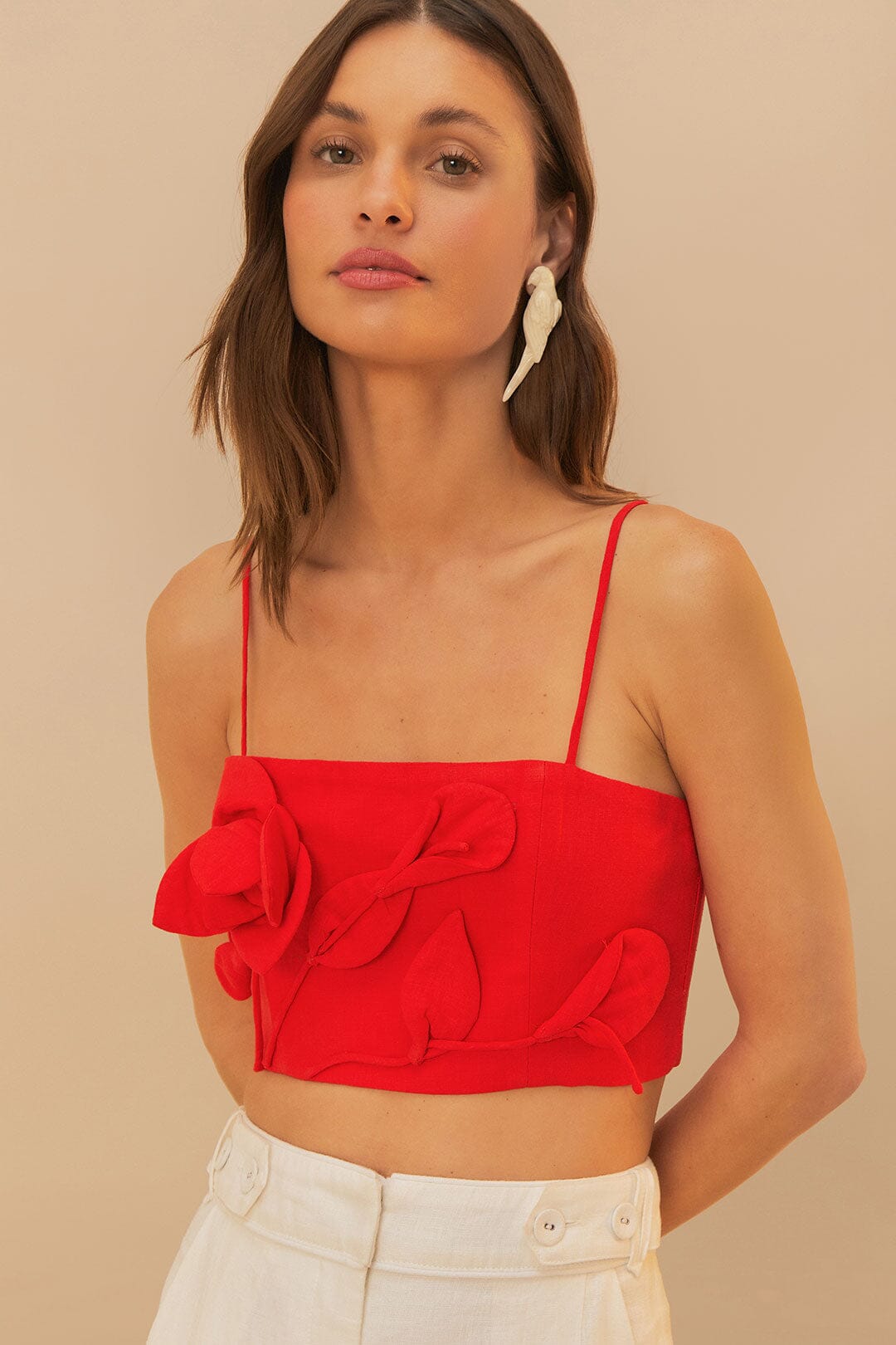 Red Garden Lenzing™ Ecovero™ Euroflax™ Sleeveless Top