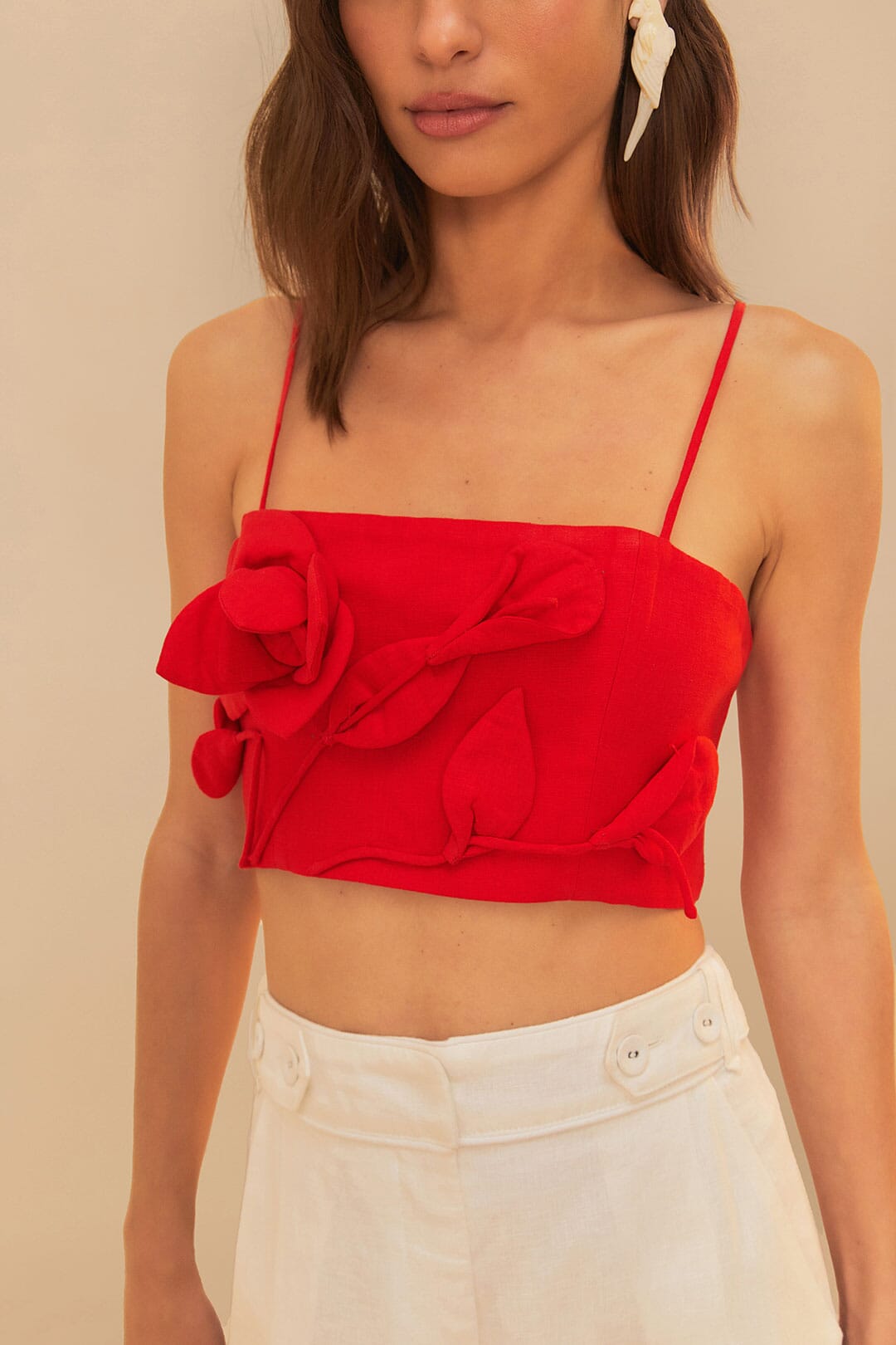 Red Garden Lenzing™ Ecovero™ Euroflax™ Sleeveless Top