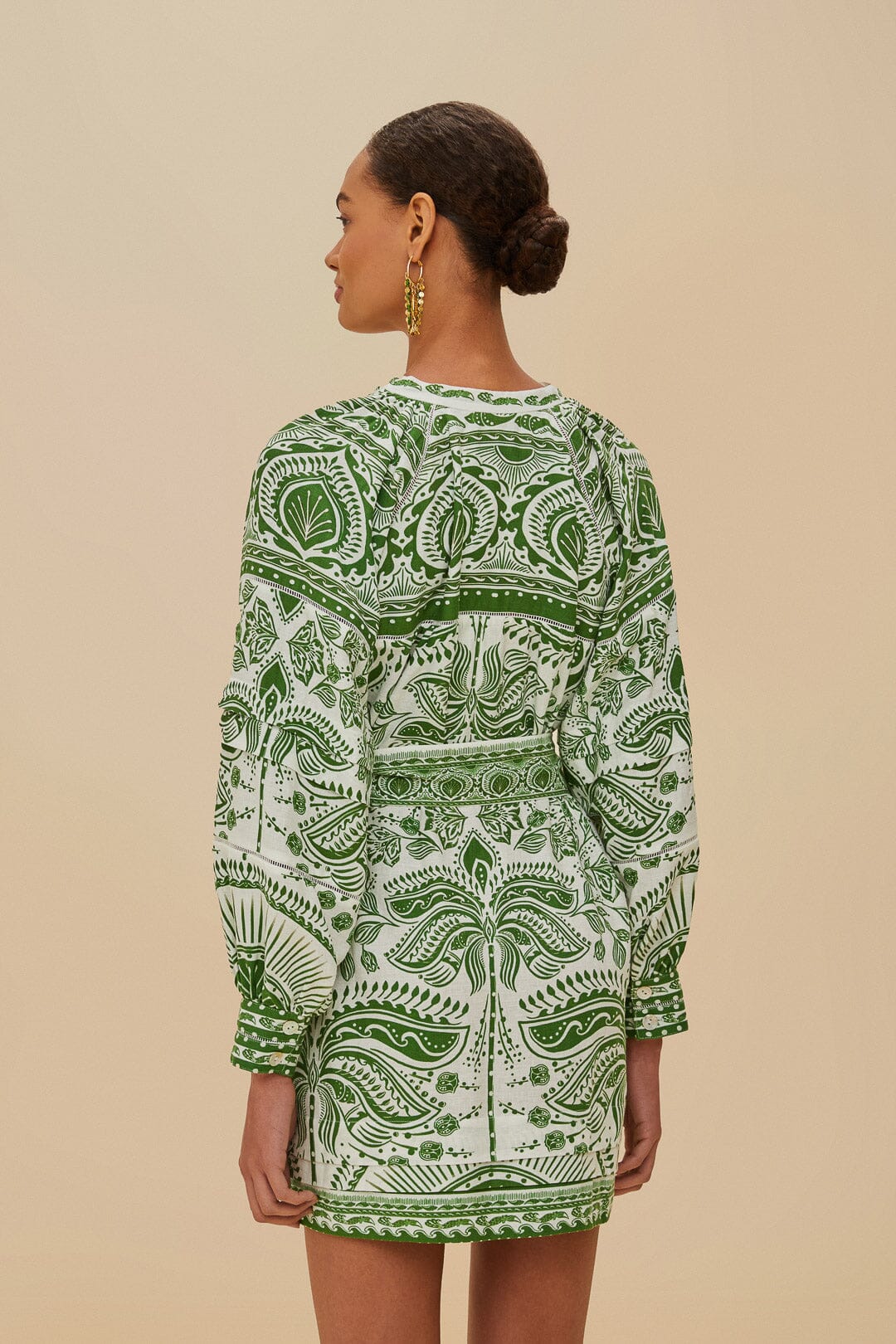 Green River Ride LENZING™ ECOVERO™ Euroflax™ Mini Dress