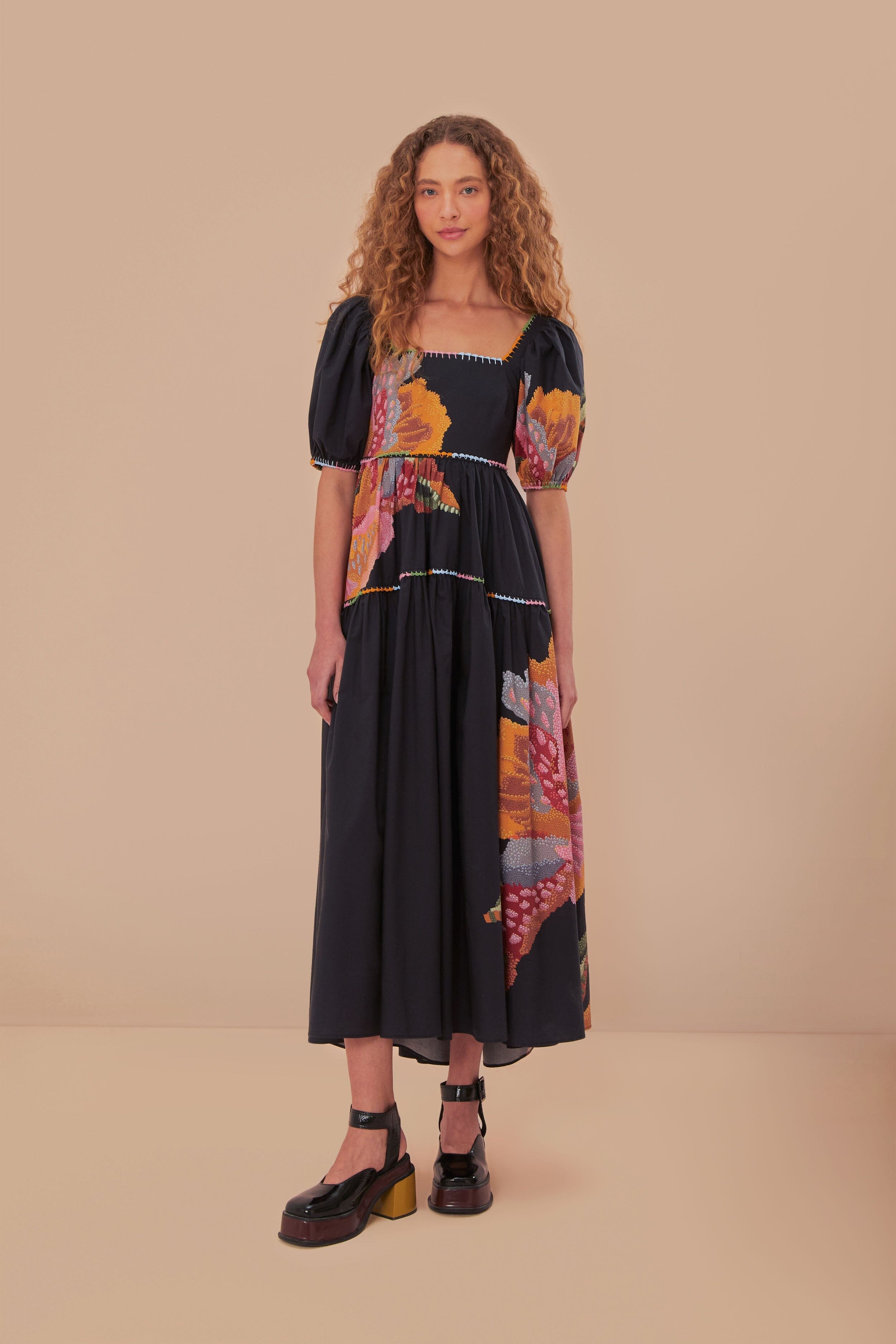 Lucy Floral Maxi Dress