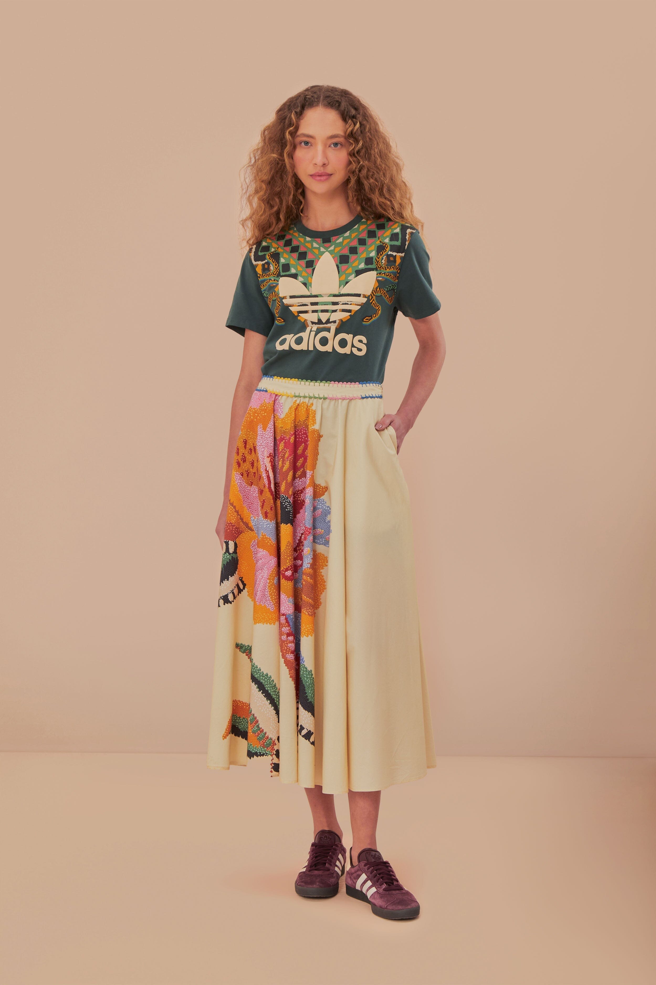 Lucy Floral Maxi Skirt