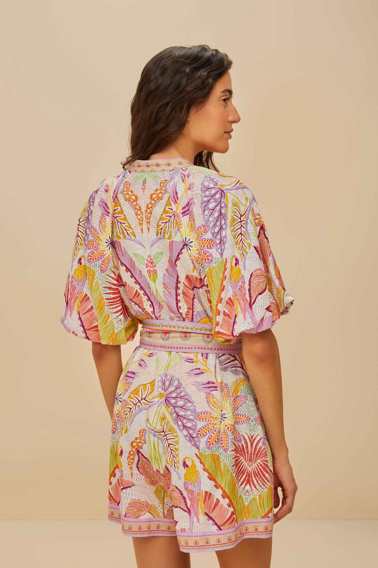 Pearl Jungle Dots Tapestry LENZING™ ECOVERO™ Euroflax™ Romper