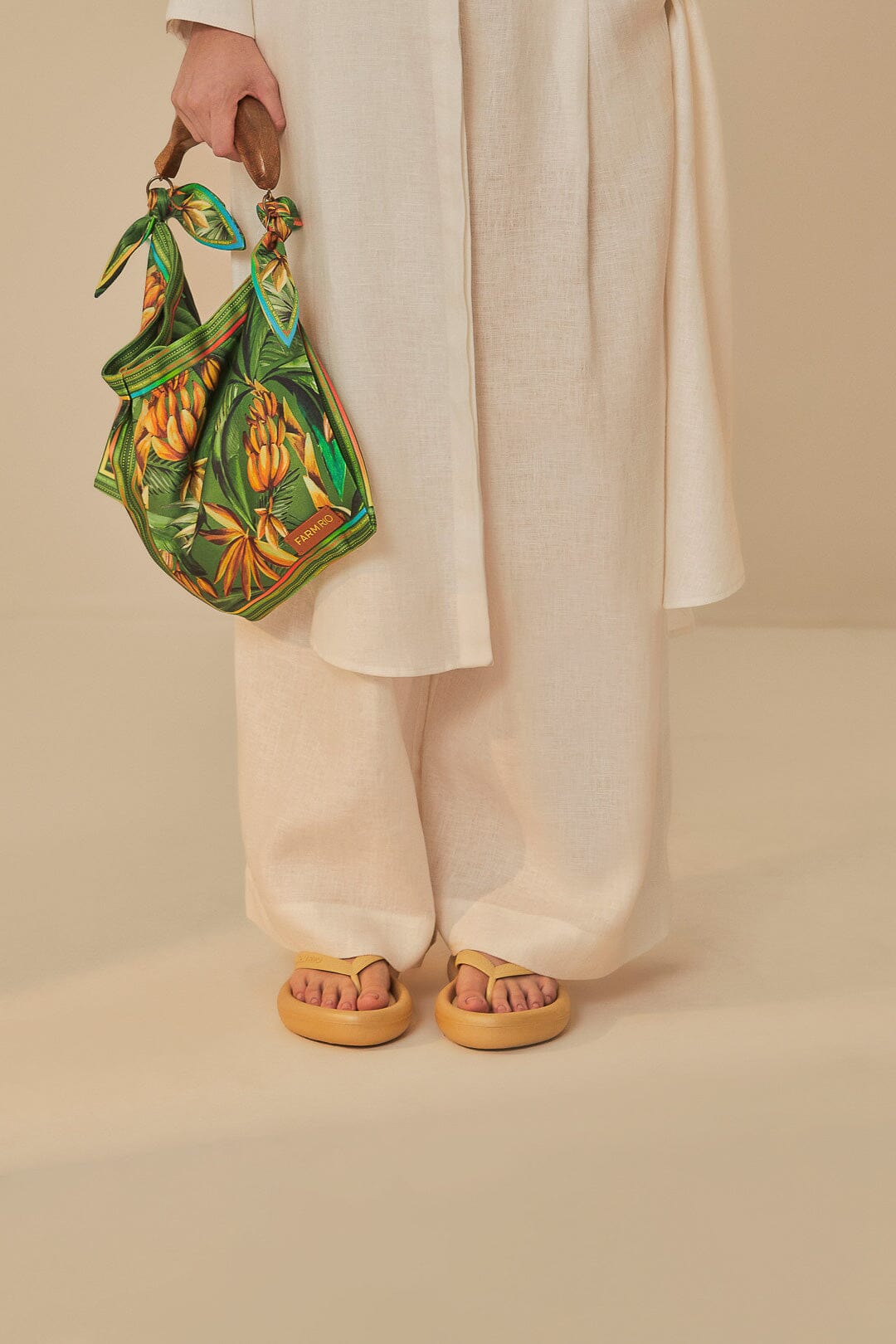 Green Bananart Scarf Mini Bag