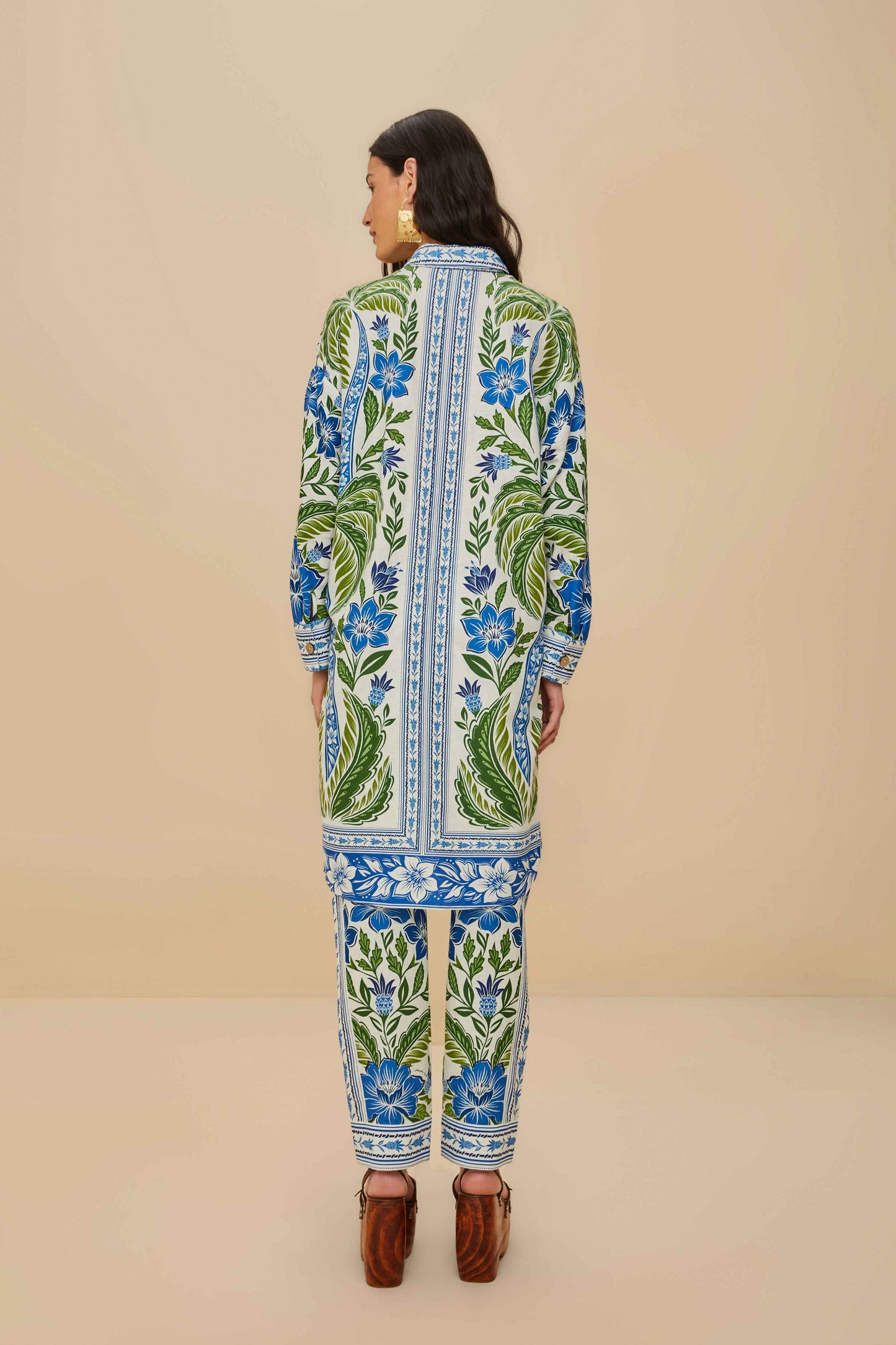 Off-White Tropicance LENZING™ ECOVERO™ Euroflax™ Chemise