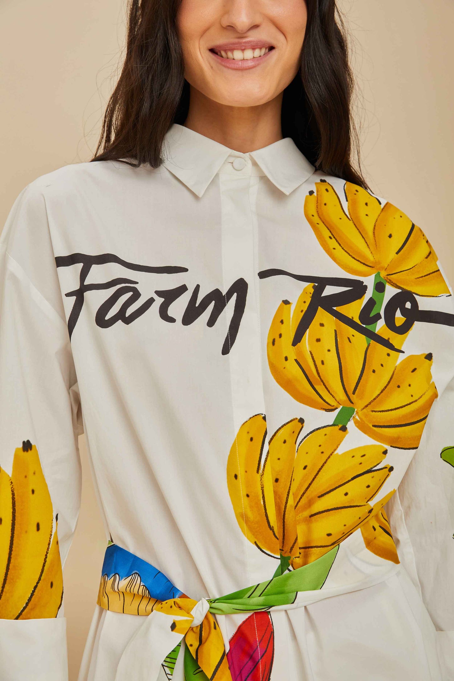 Off-White Farm Rio Organic Cotton Chemise