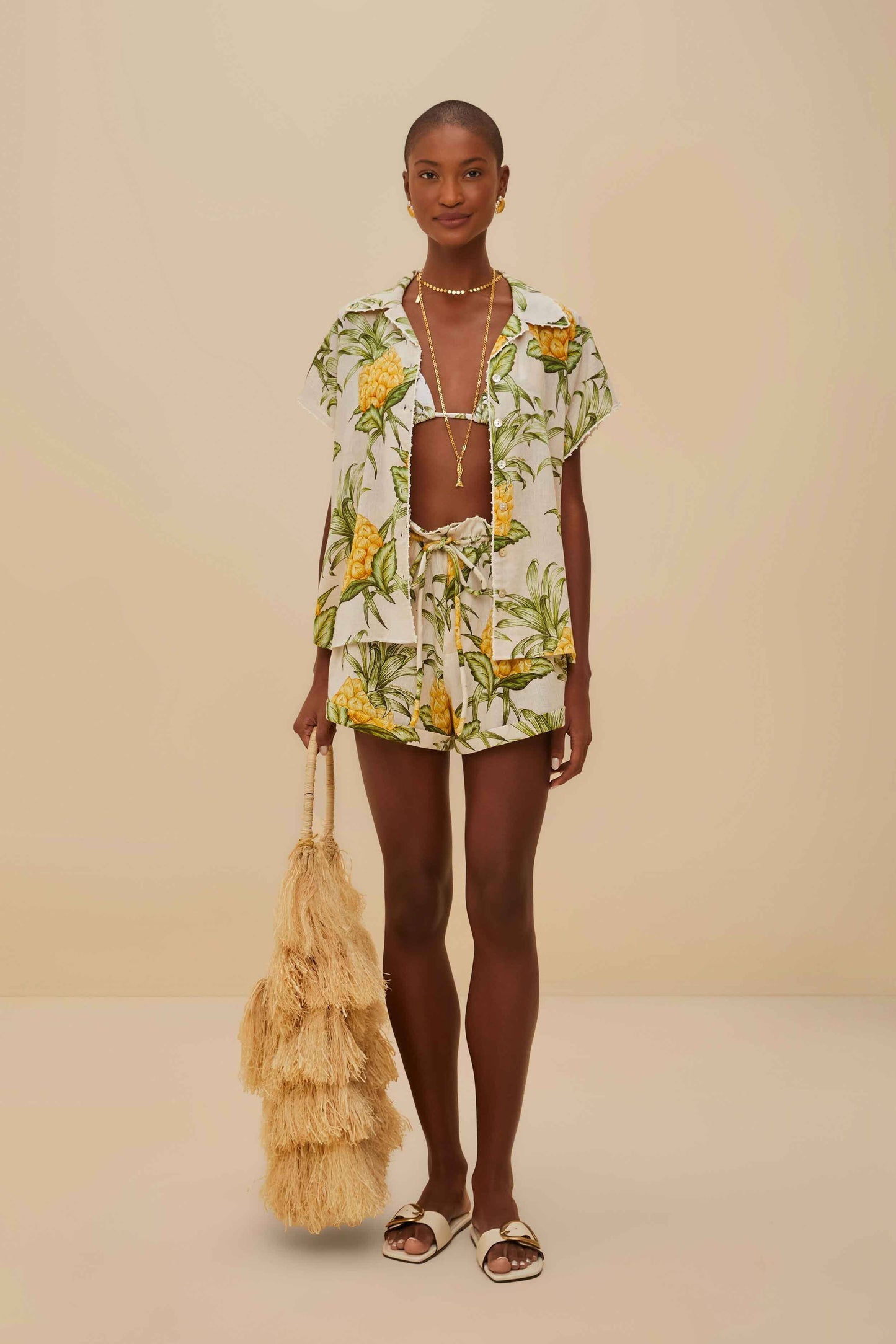 Off-White Delicate Pineapple Shirt