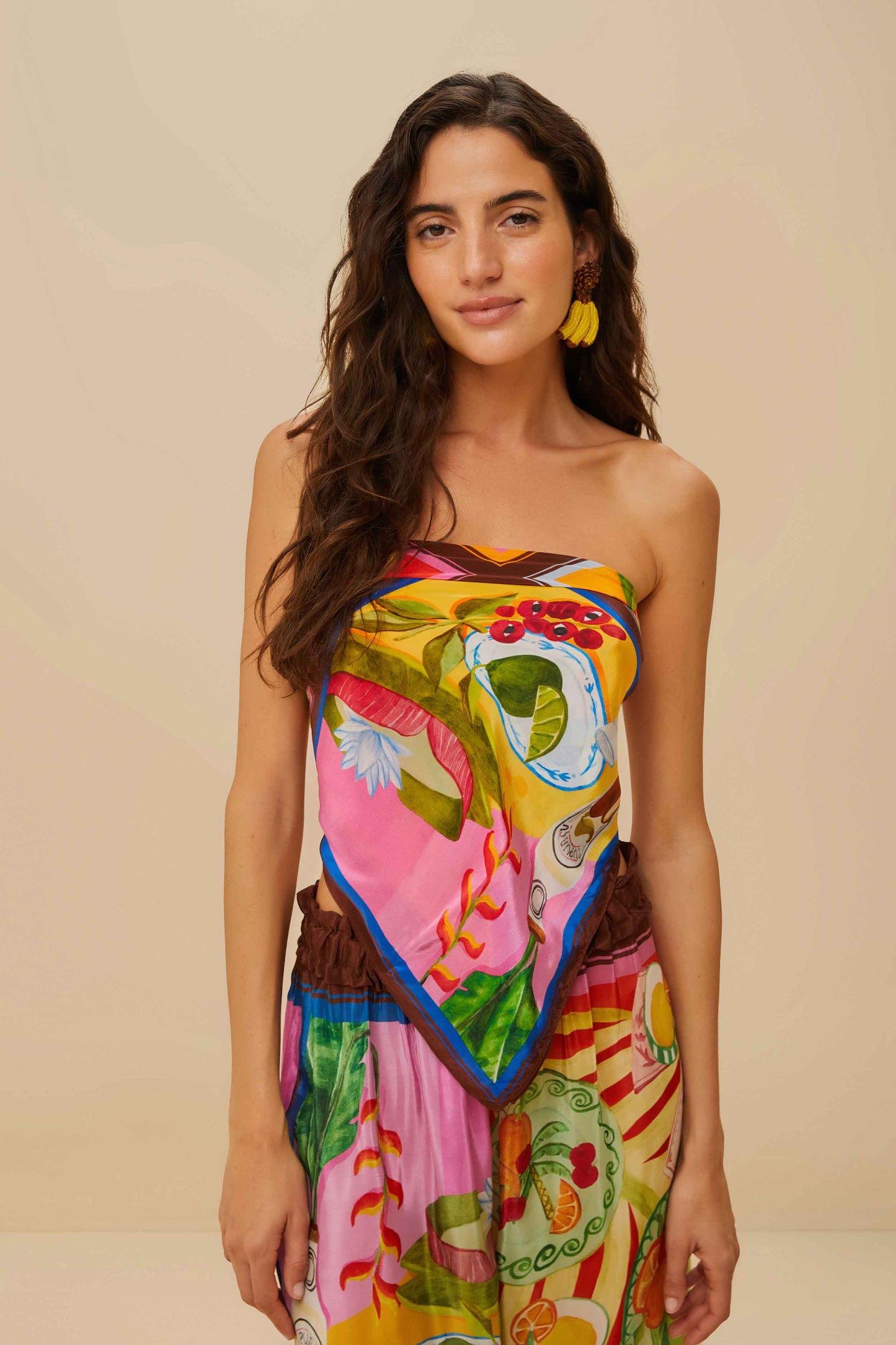 Multicolor Summer Picnic Scarf