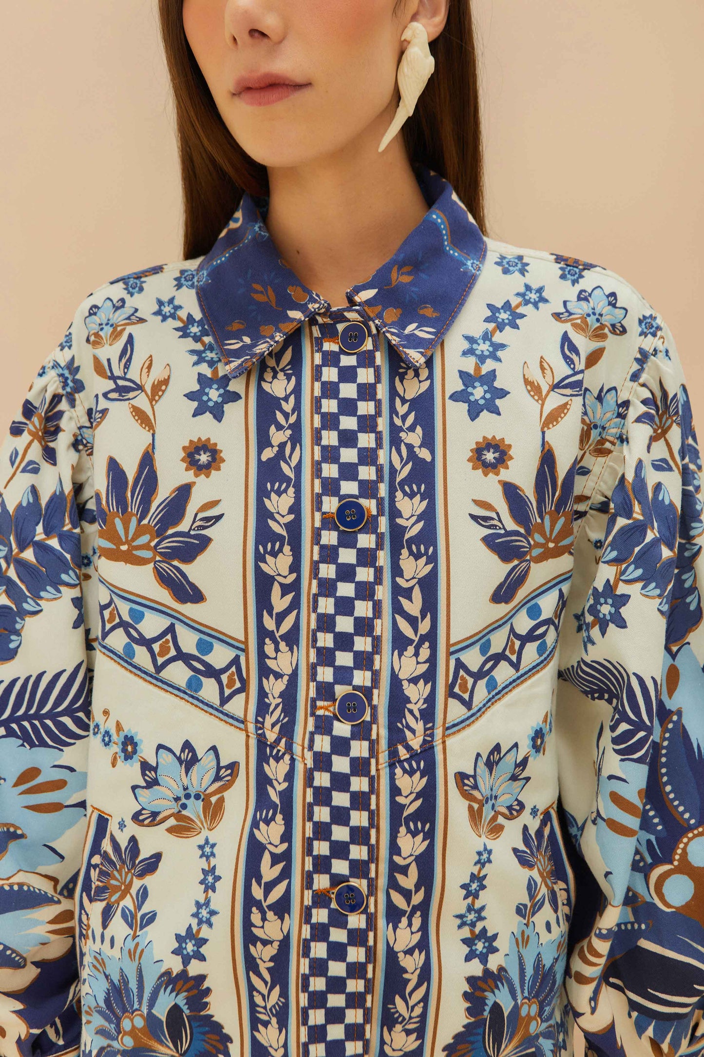 Off-White Ana Tapestry Tropical Jacket