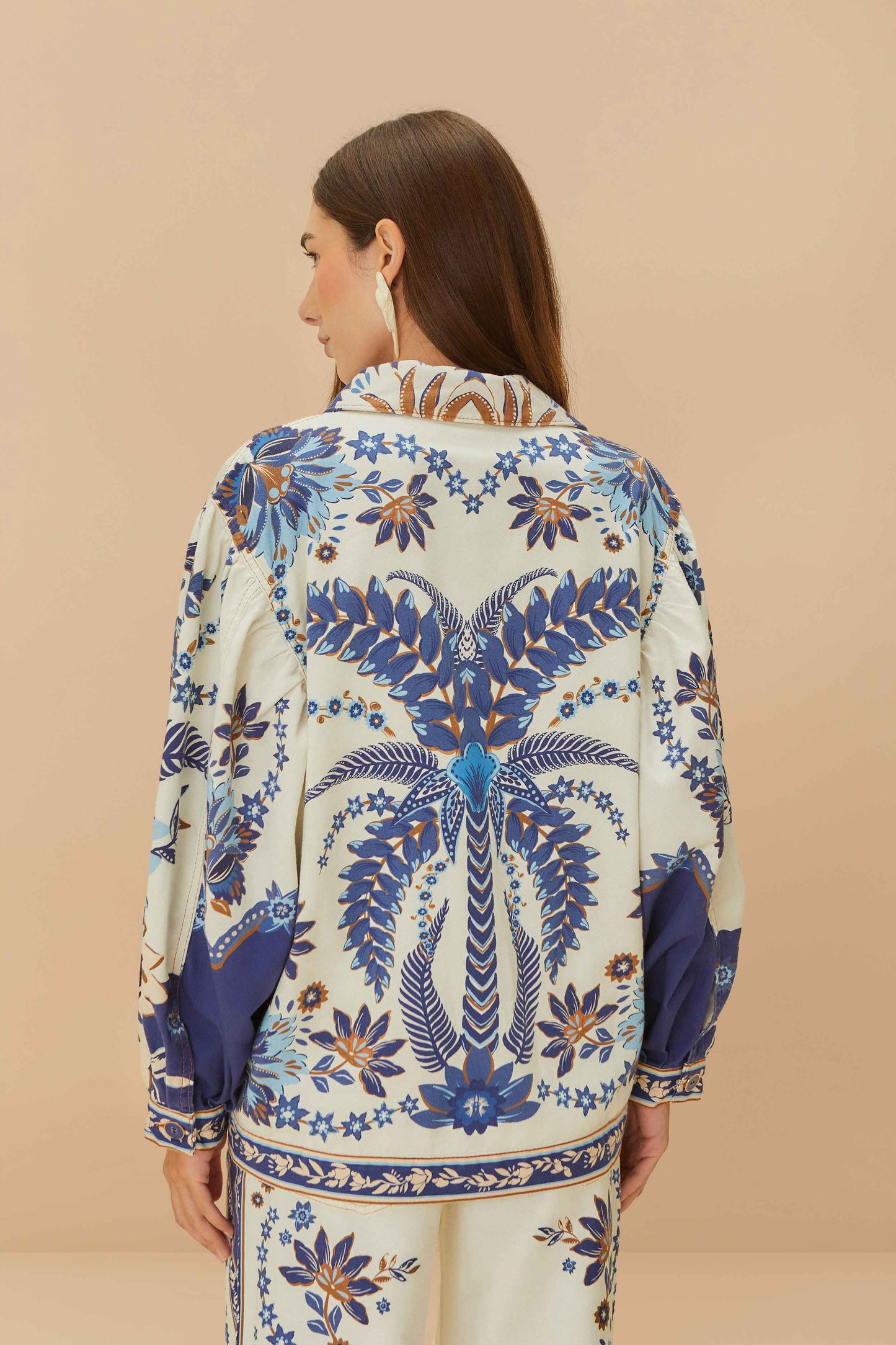 Off-White Ana Tapestry Tropical Jacket