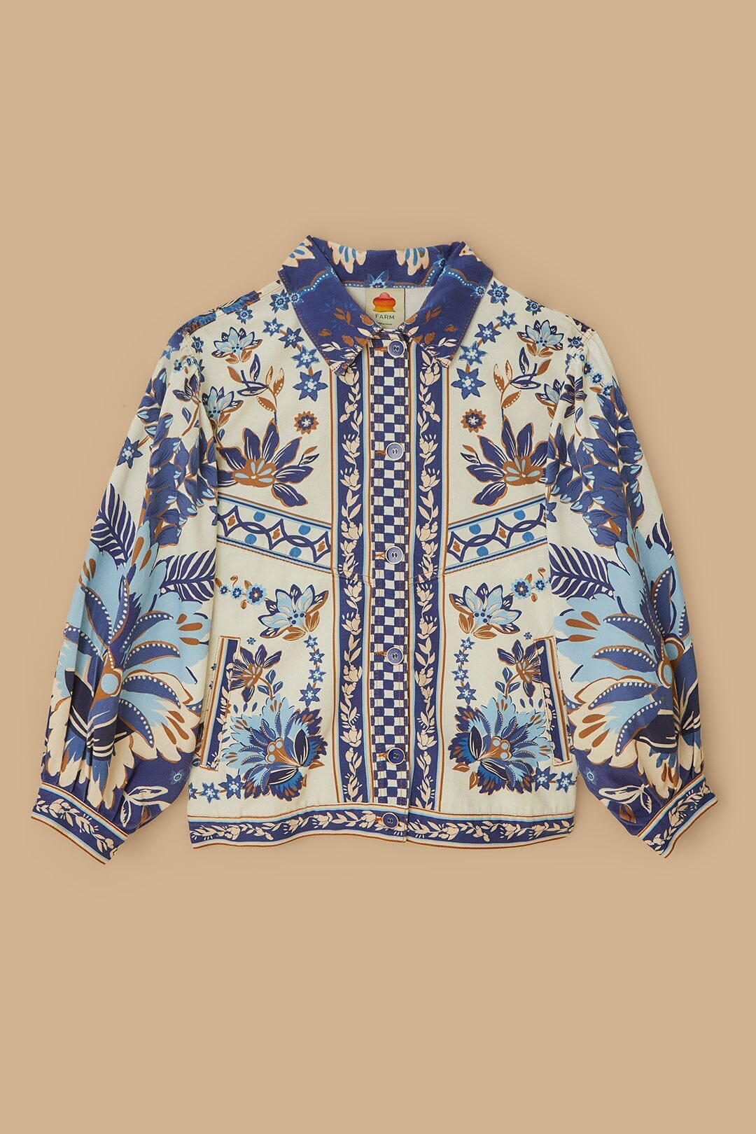 Off-White Ana Tapestry Tropical Jacket