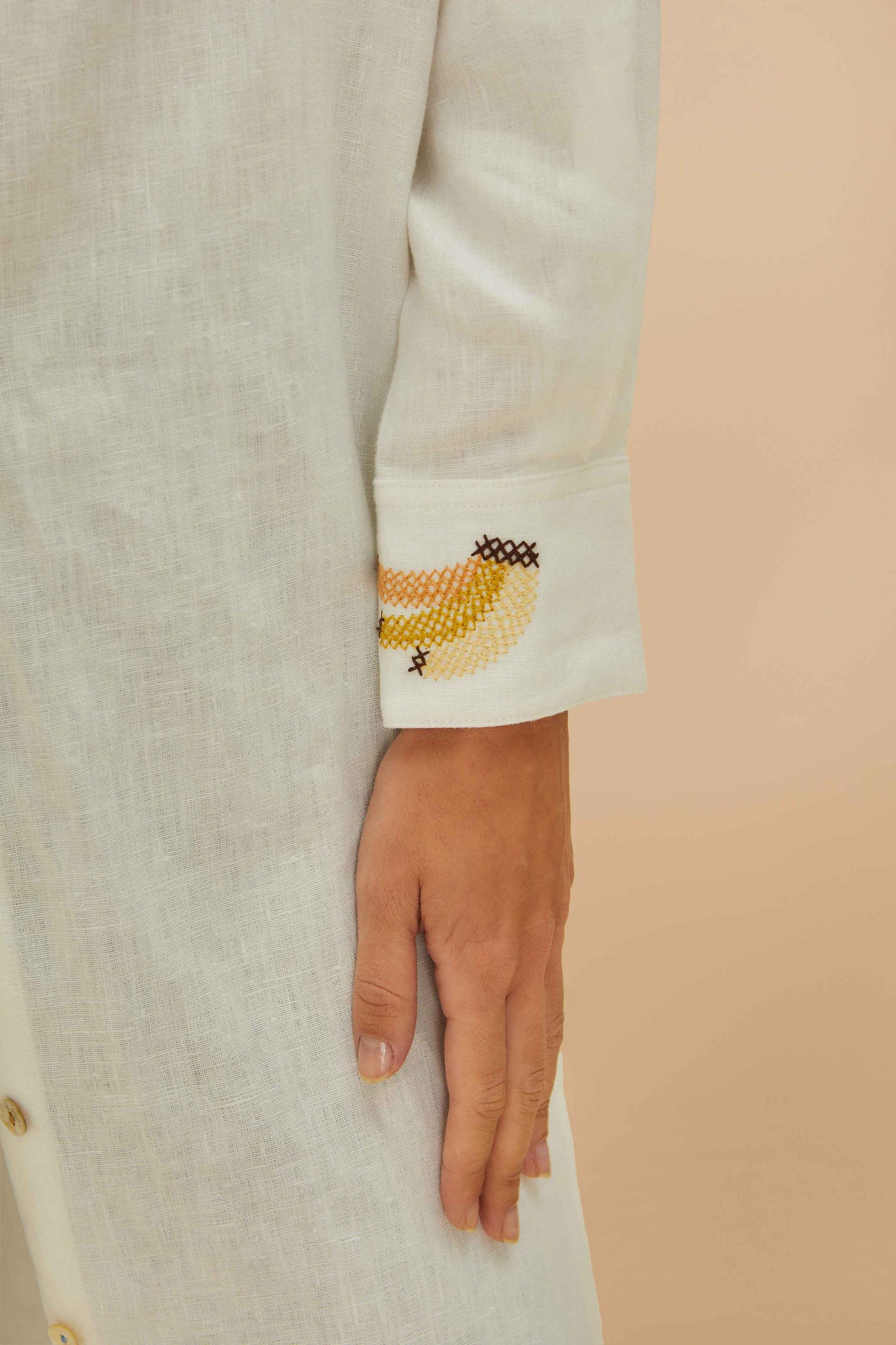 Off-White Euroflax™ Premium Linen Blouse