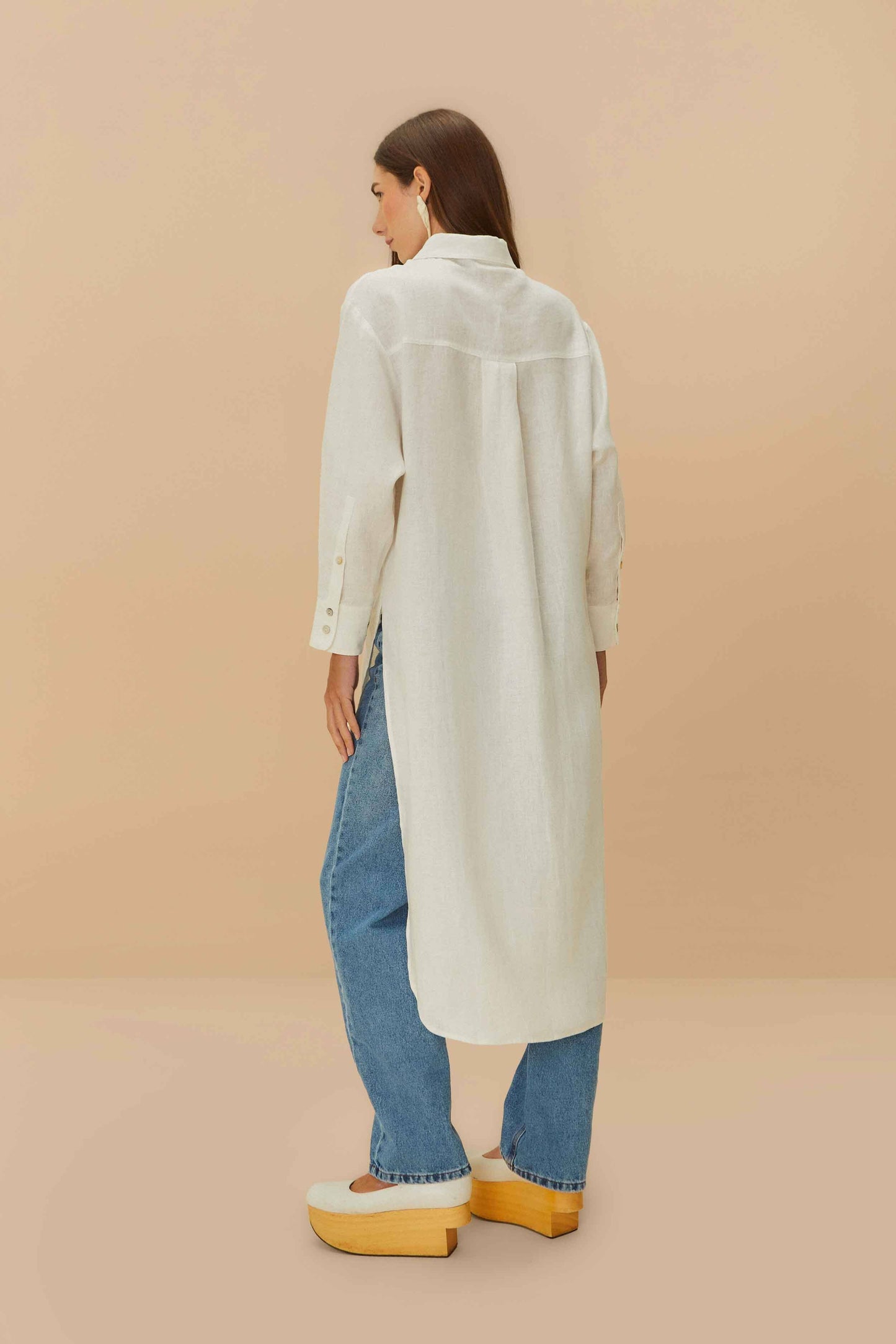 Off-White Euroflax™ Premium Linen Blouse