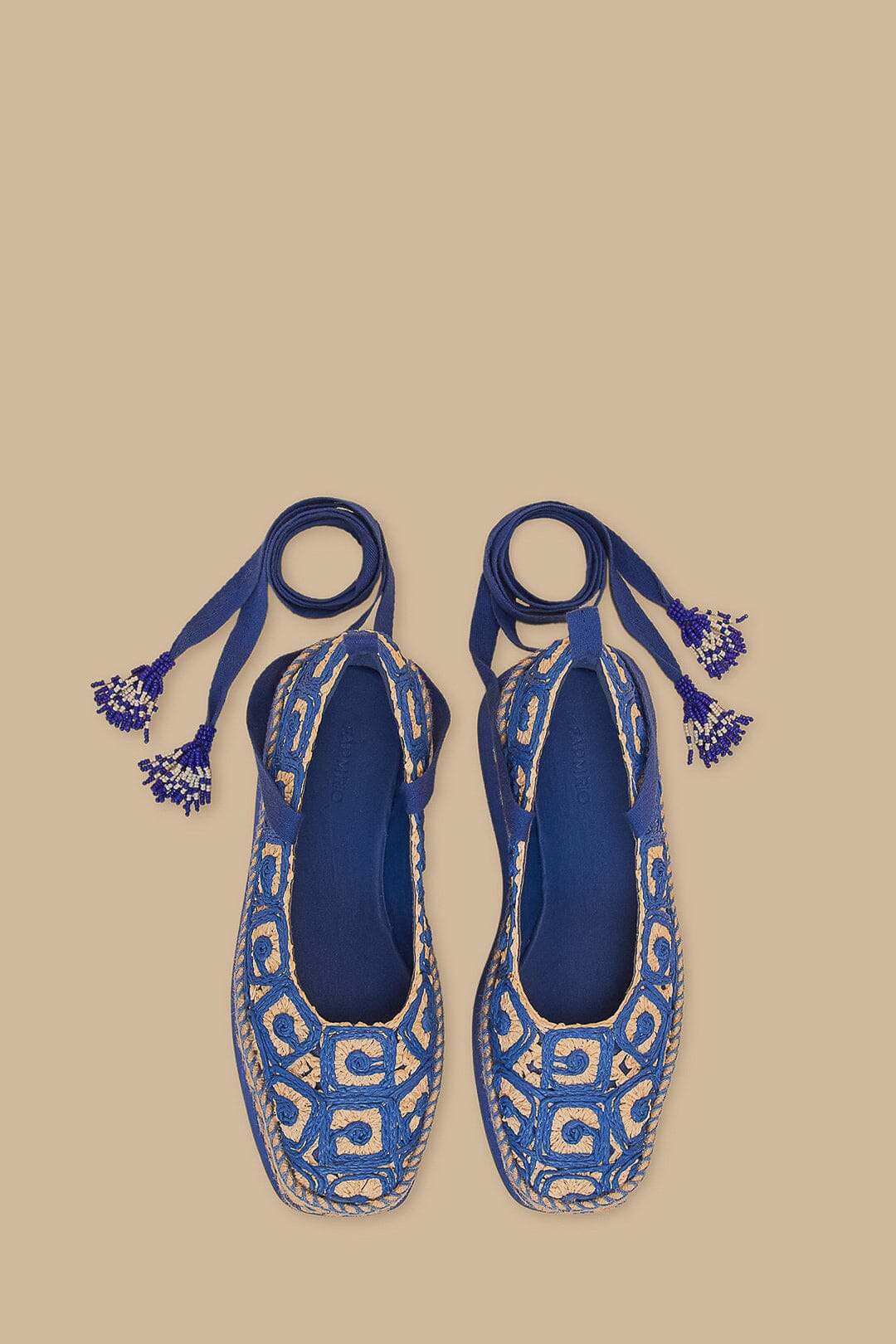 Klein Ballerina Espadrille Flatform Sandal