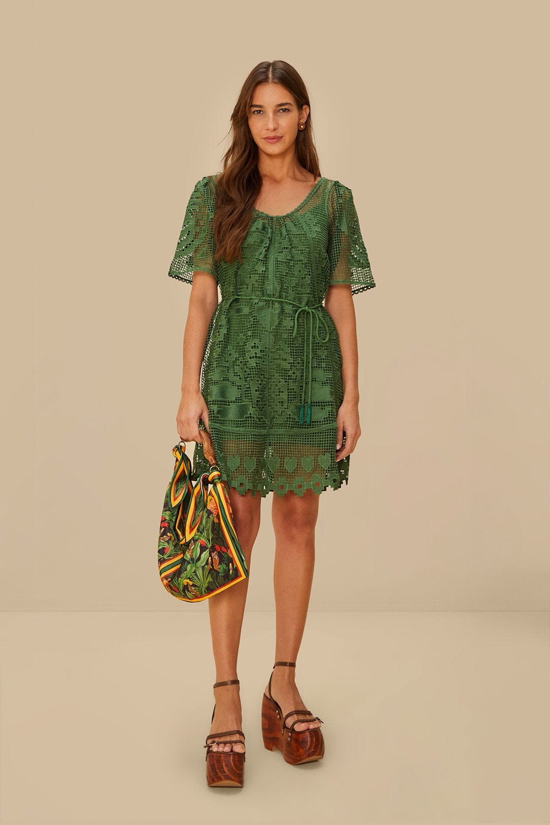 Beleza Tropical Scarf Mini Bag