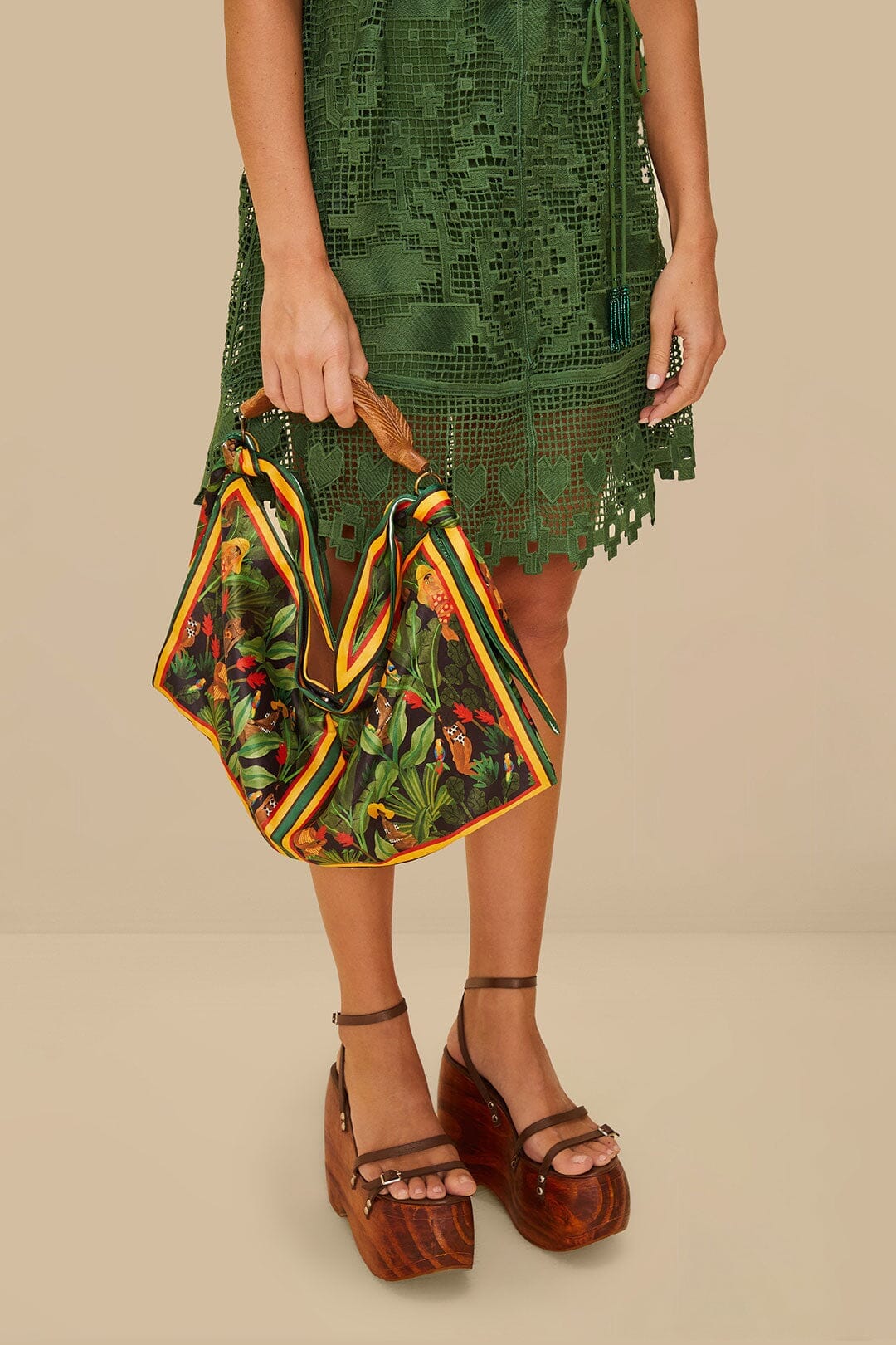 Beleza Tropical Scarf Mini Bag