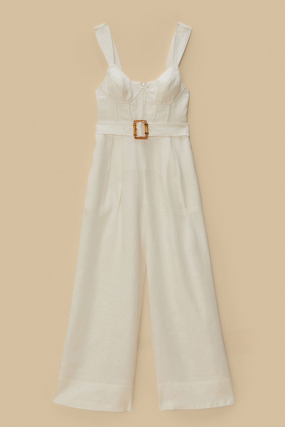 Off-White Euroflax Premium Linen Jumpsuit