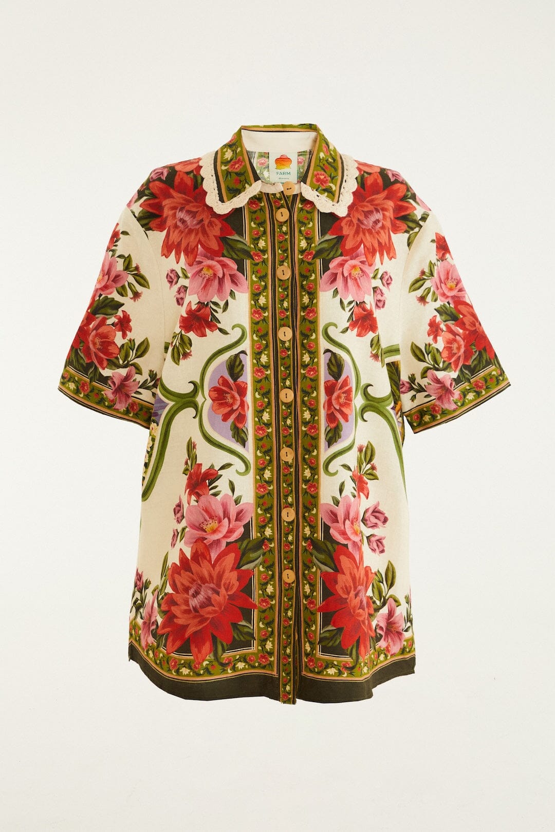 Sand Wonder Rio Crochet Lenzing™ Ecovero™ Euroflax™ Unisex Shirt