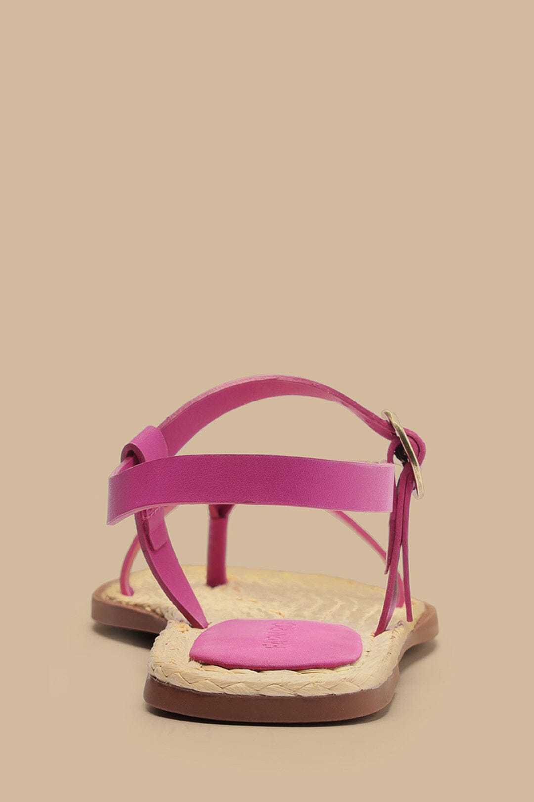 Pink Cross Strap Sandal