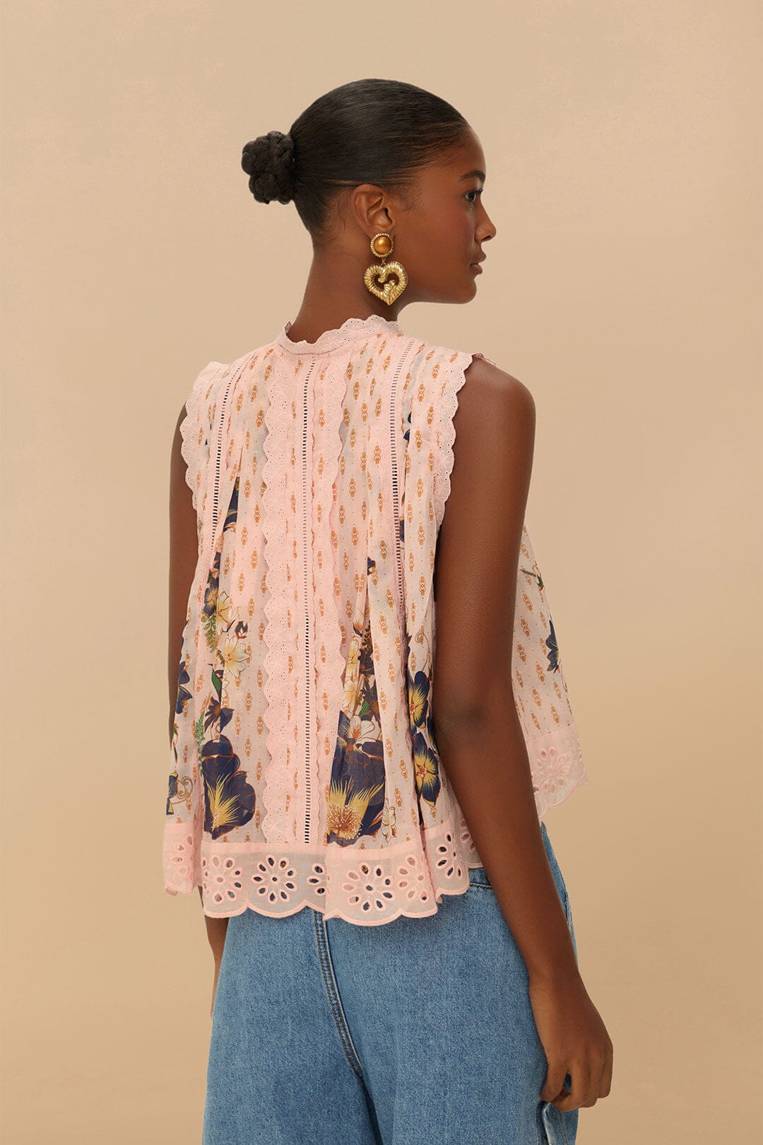 Pink Dream Garden Blouse