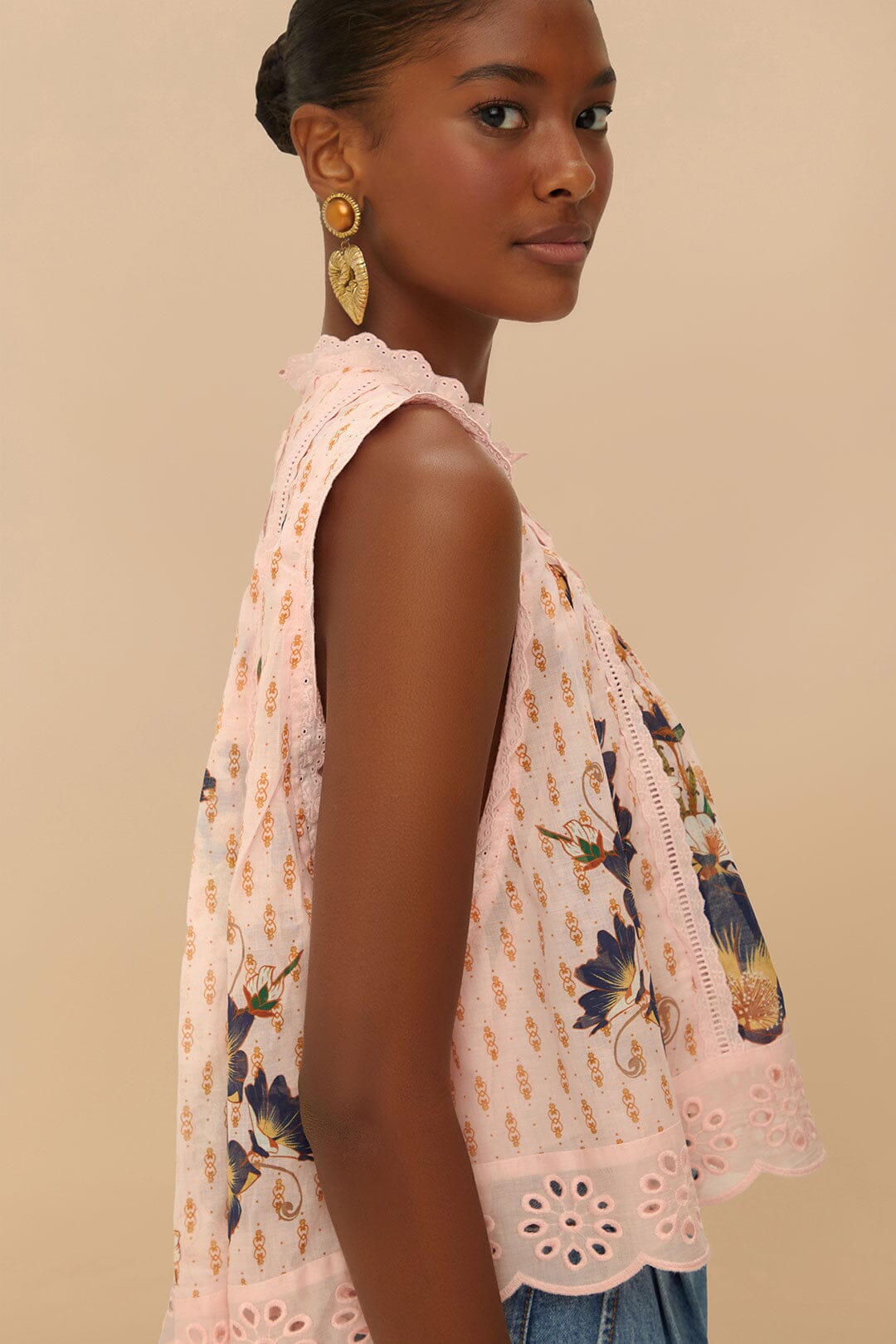 Pink Dream Garden Blouse
