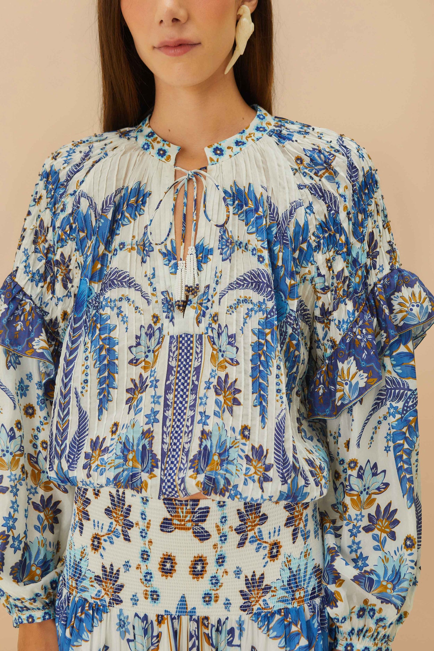 Off-White Ana Tapestry Blouse