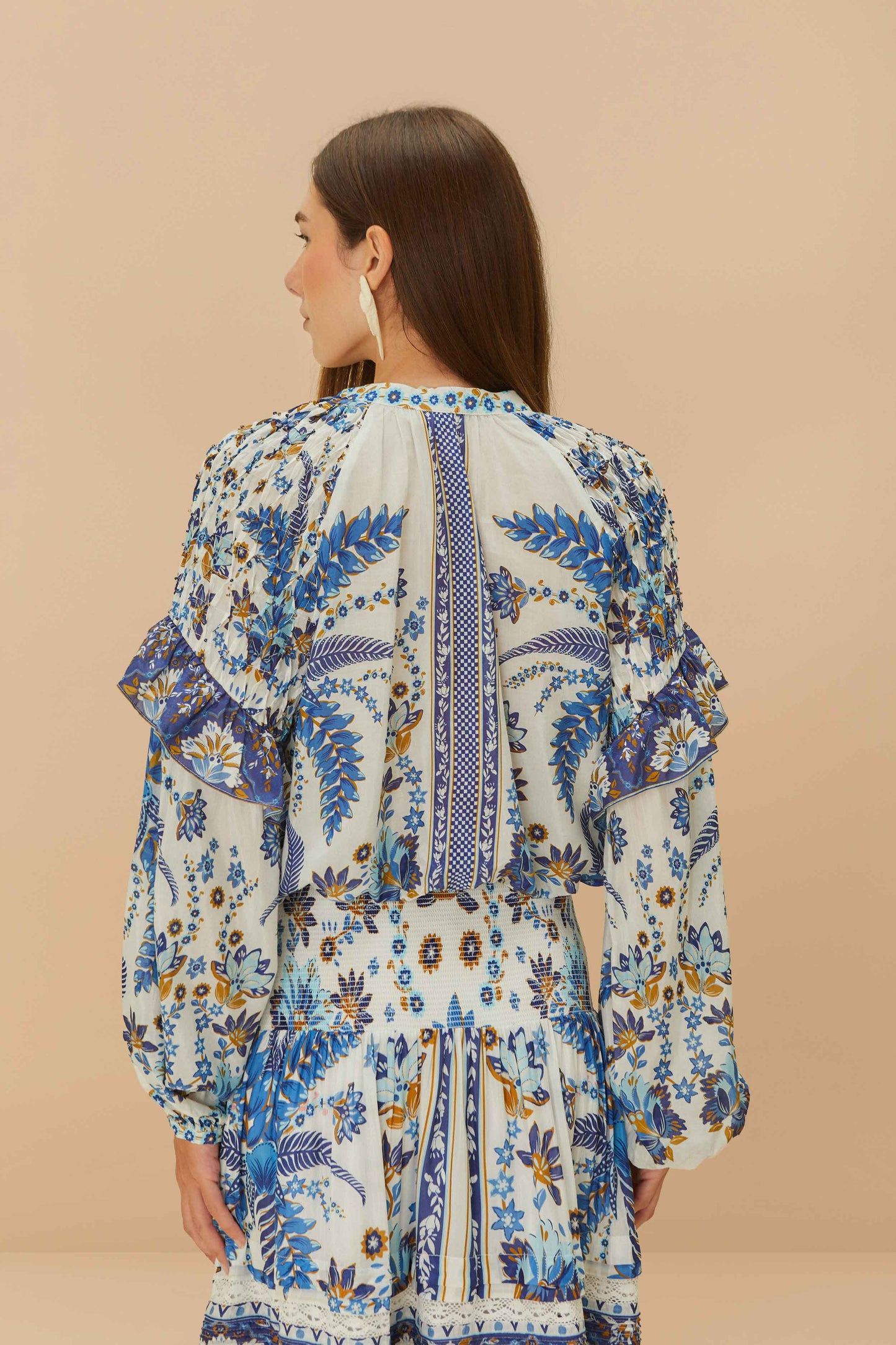 Off-White Ana Tapestry Blouse