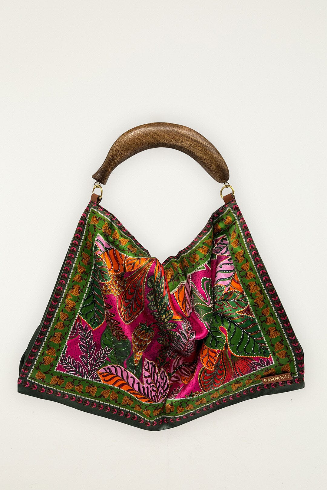 Green Scarf Tote Bag