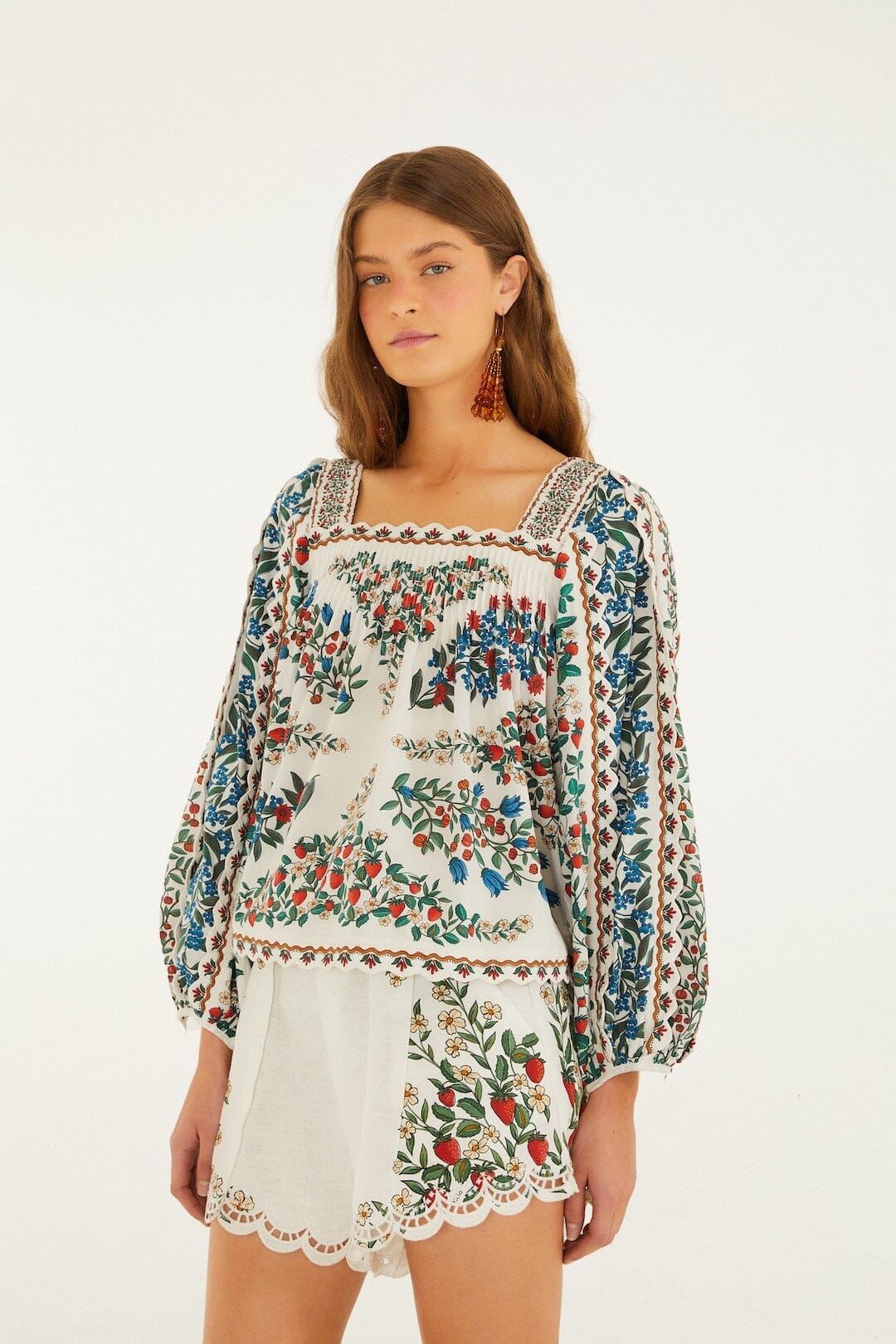 Off-White Fruit Beauty Euroflax Premium Linen Richelieu Running Shorts