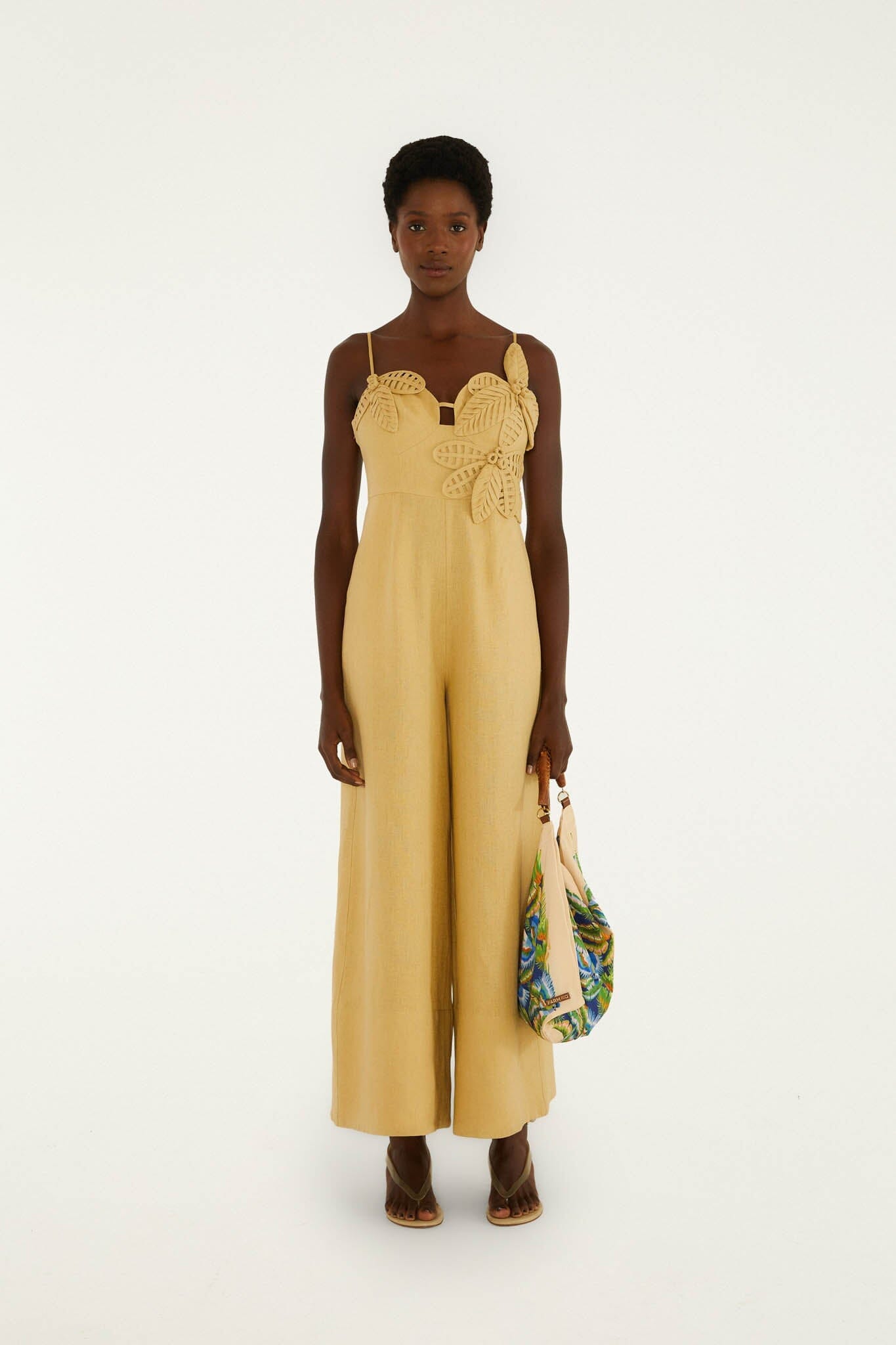 Sand Birds Satin Mini Scarf Bag