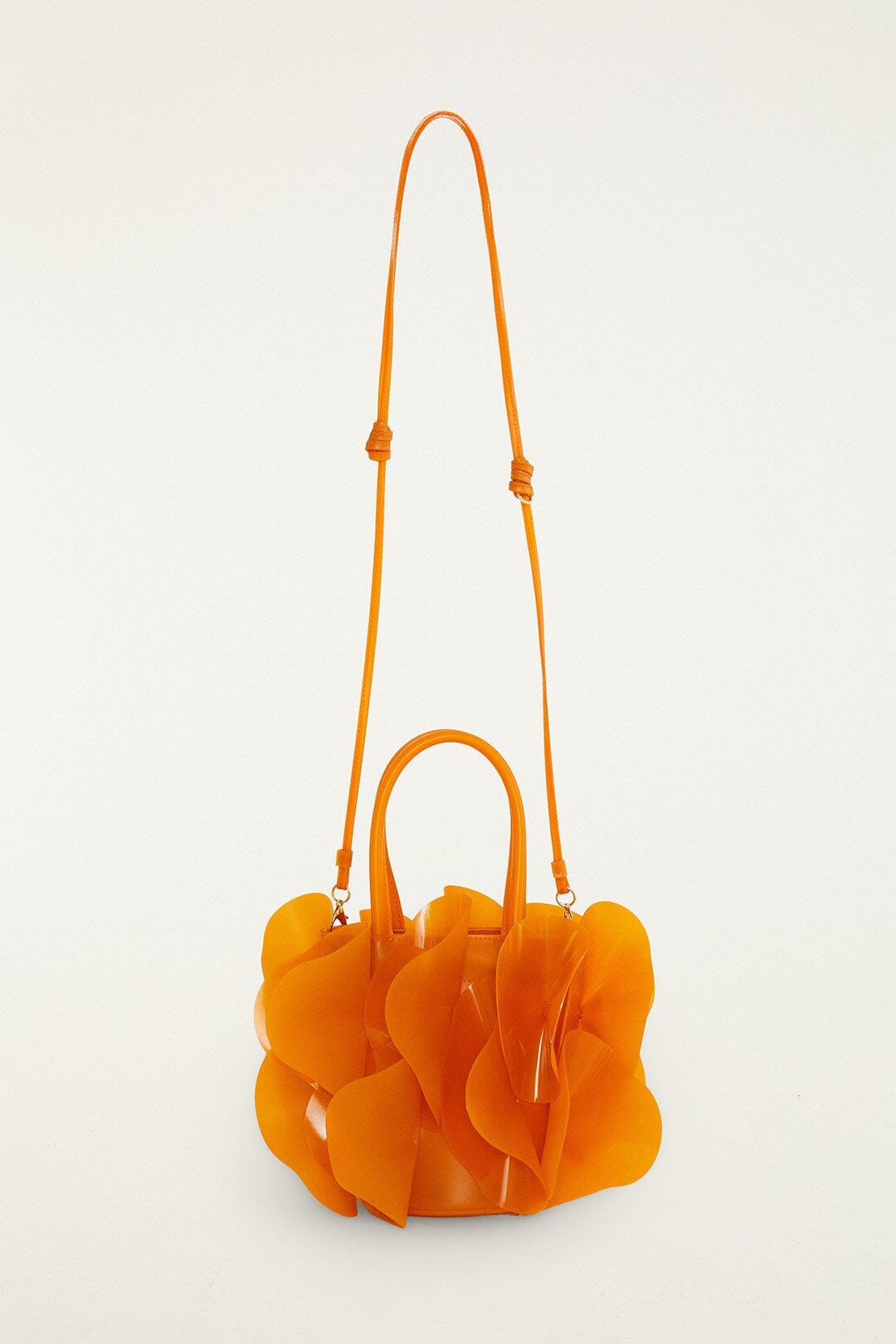 Orange Jelly Flower Bag
