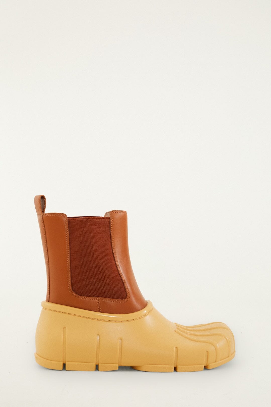 Forest Green Monstera Rain Chelsea Boot