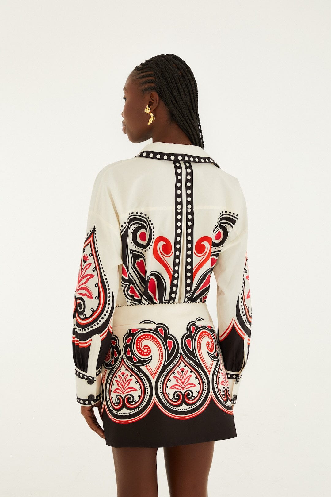 Off-White Graphic Ainika Mini Skirt