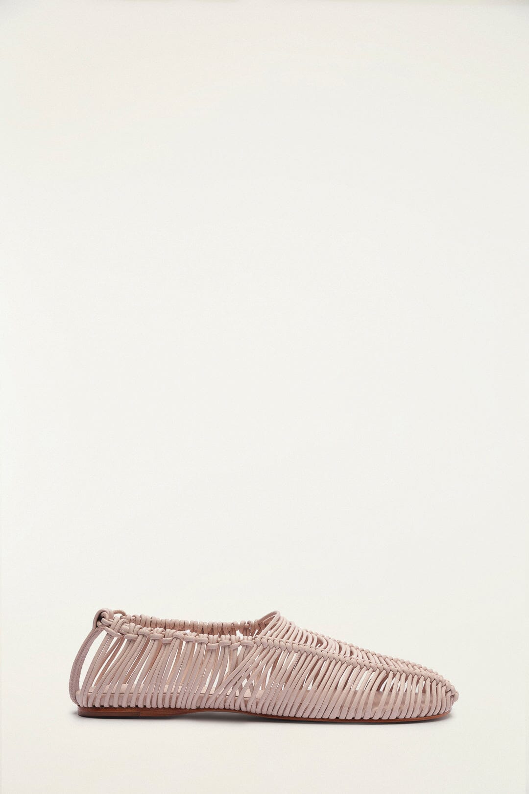 FARM Rio model wearing the Rose Macrame Mary Jane Ballerina