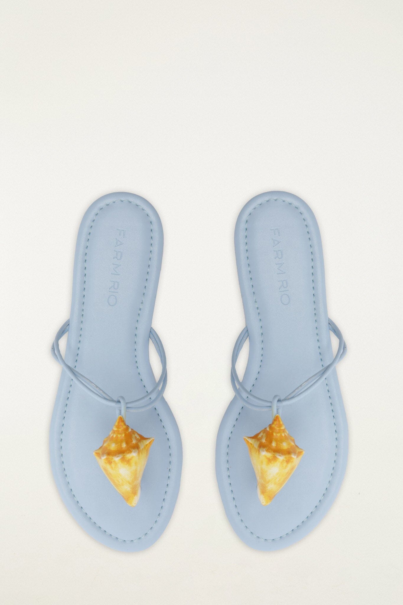 Shell Flat Sandal