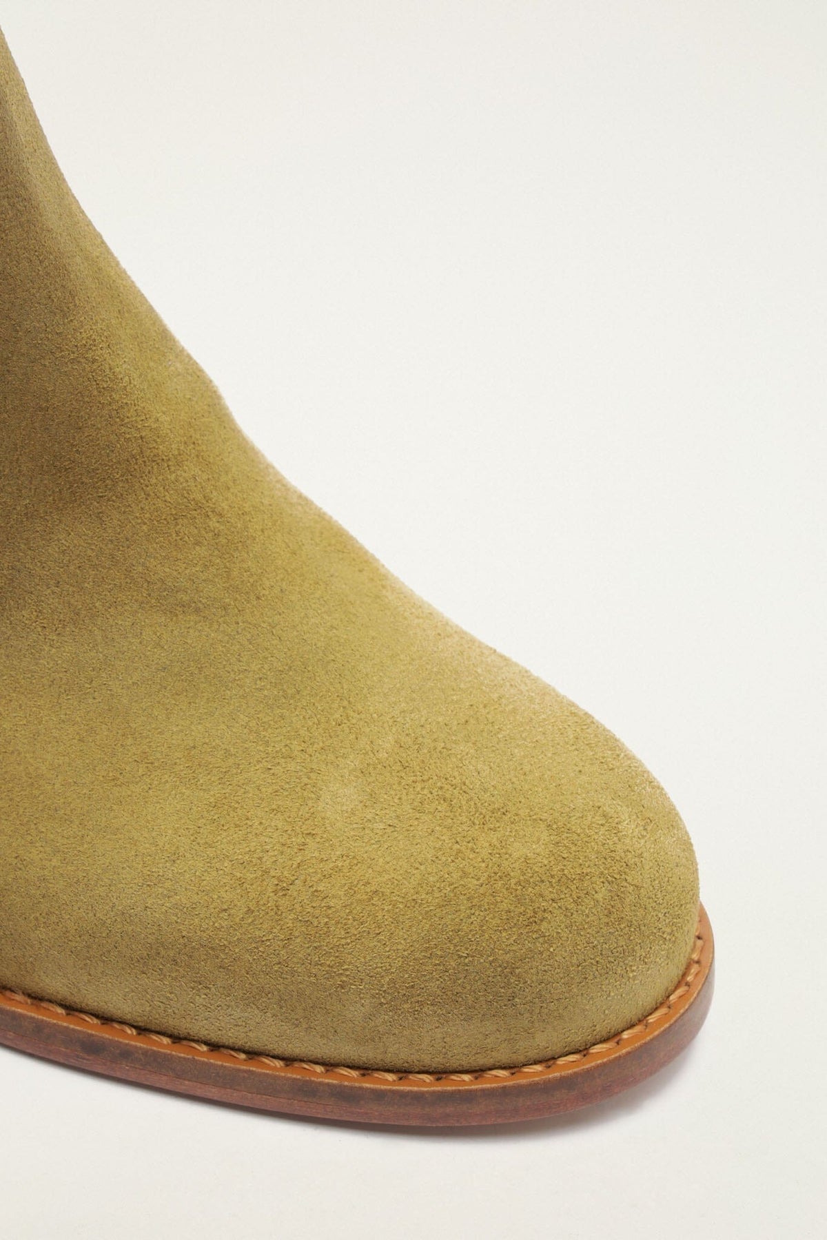 Suede Riding Boot