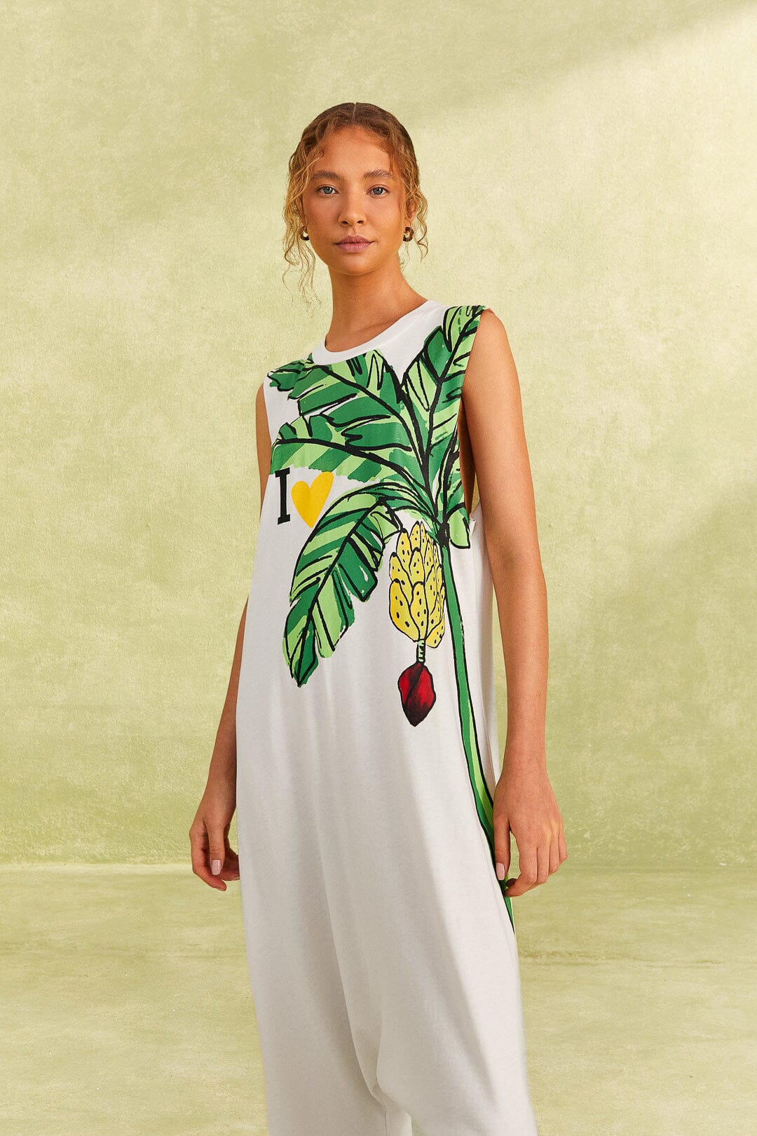I Heart Bananas Organic Cotton Jumpsuit