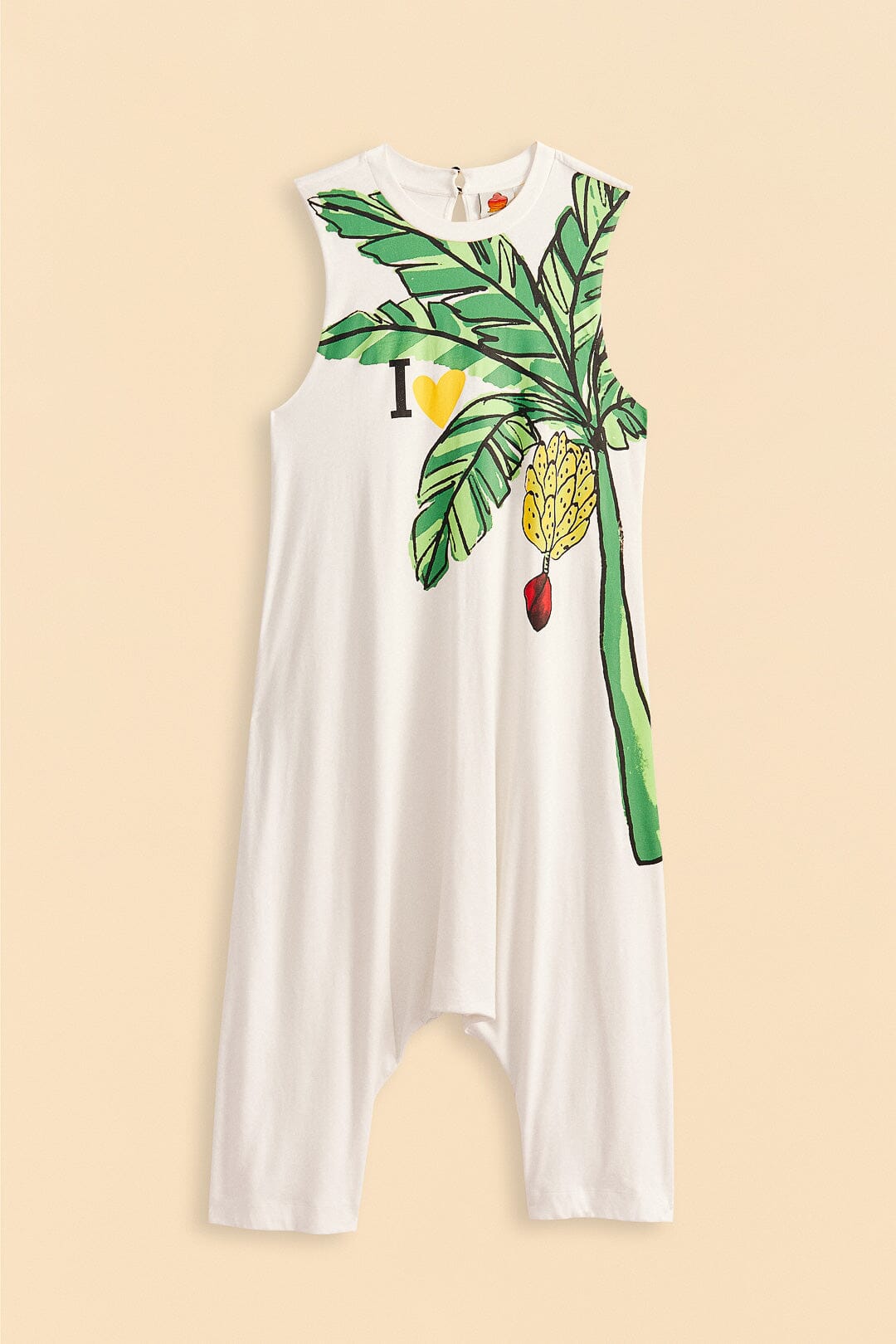 I Heart Bananas Organic Cotton Jumpsuit