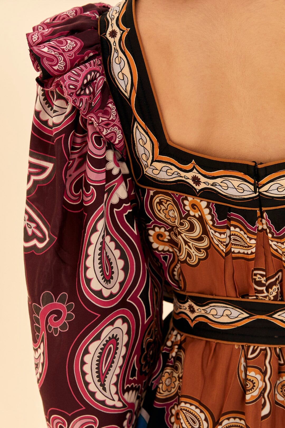 Multicolor Sweet Mermaids Midi Dress