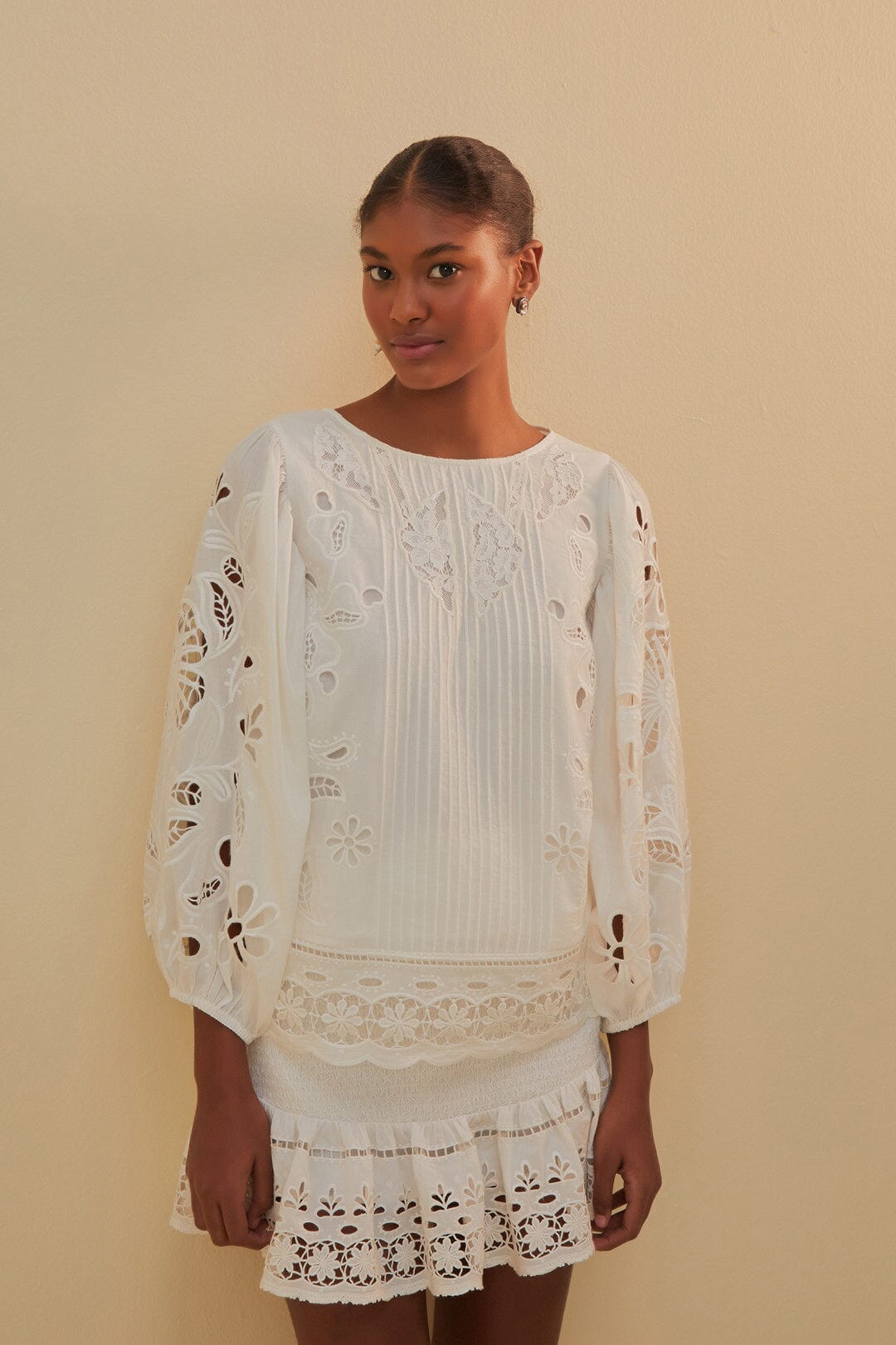 Richelieu Short Sleeve Blouse